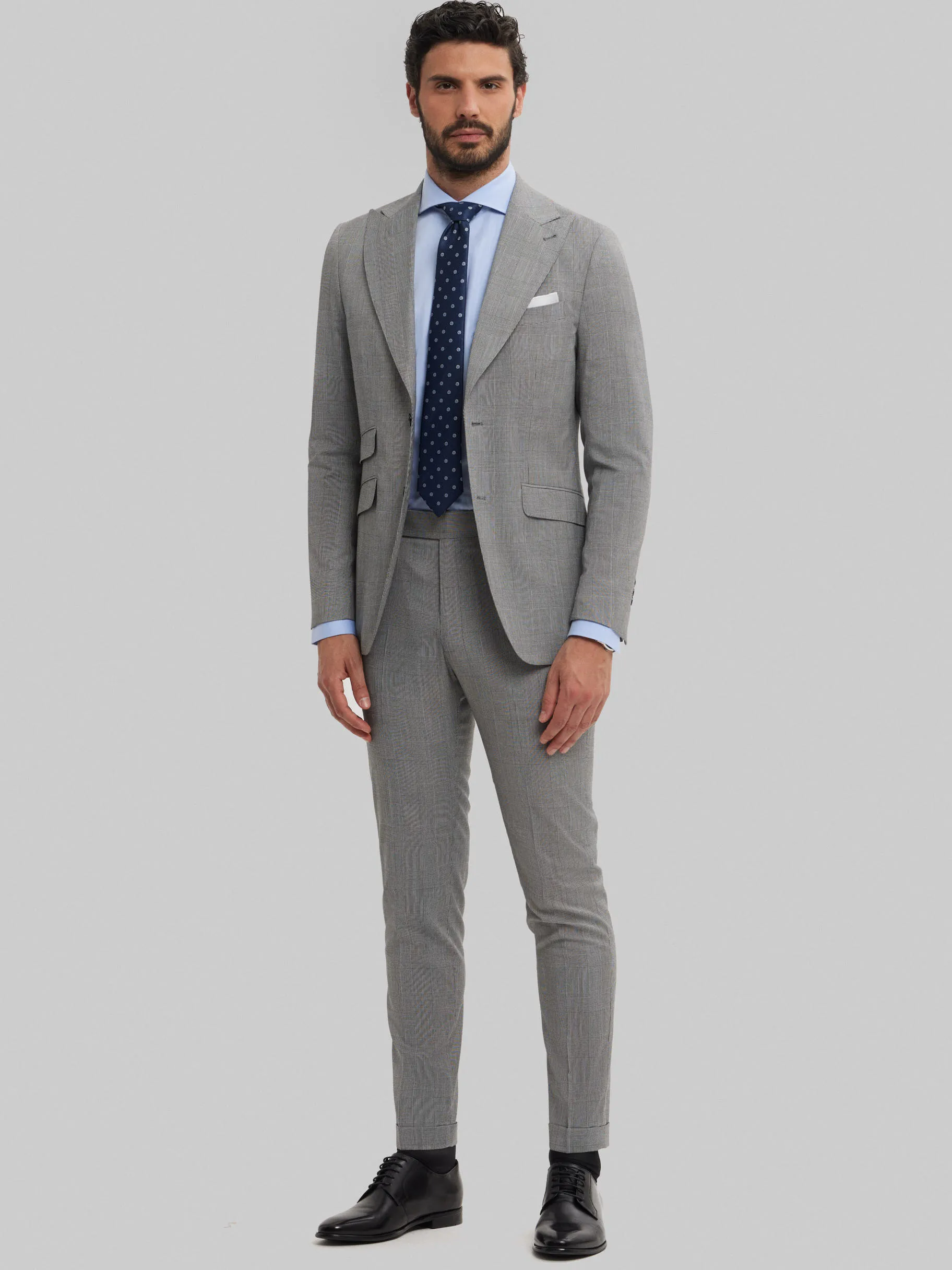 americana_capo_gales_gris_2.webp Outlet Alvaro Moreno AMERICANA CAPO GALES Gris