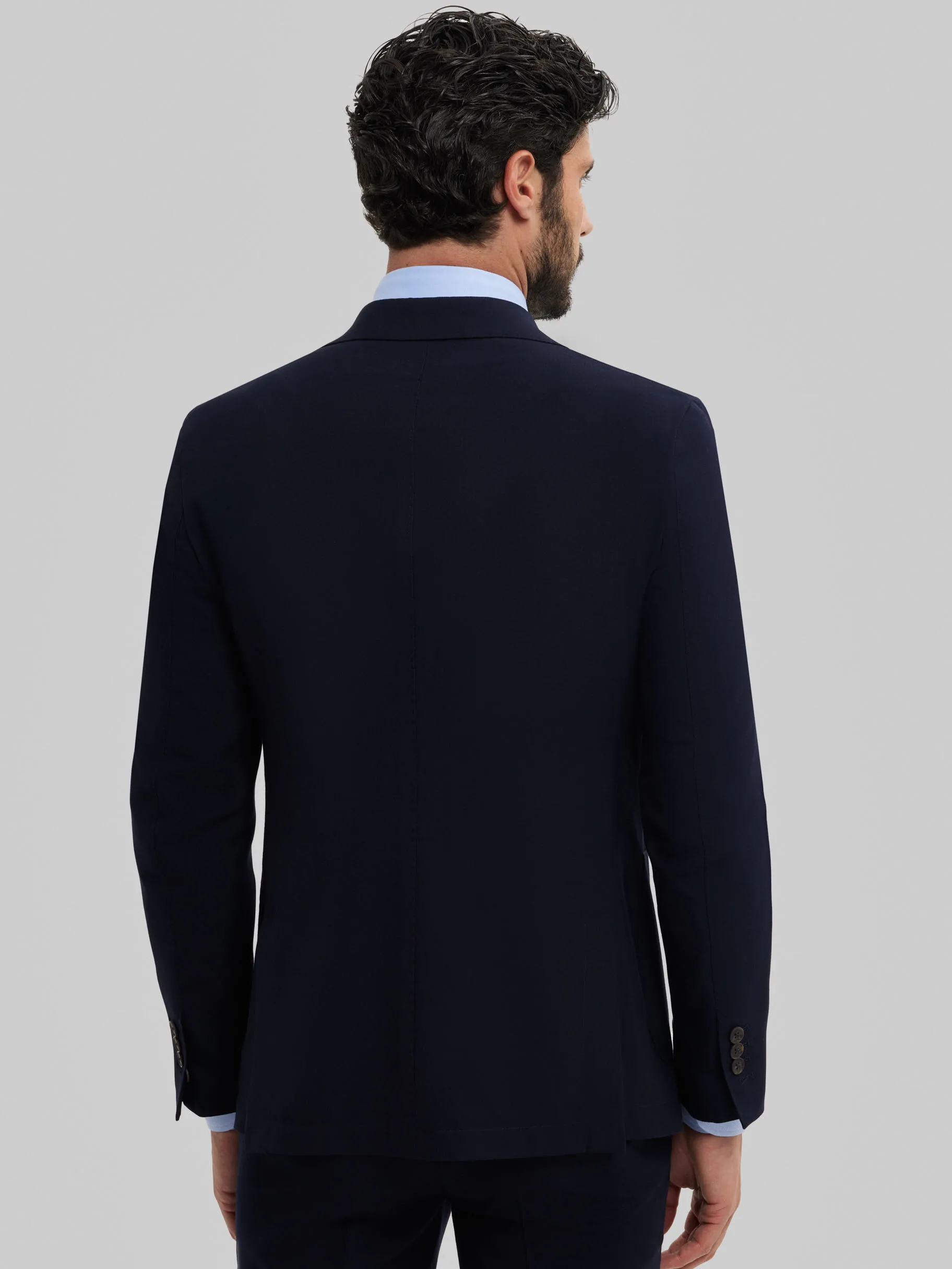 americana_capo_plain_azul_marino_2.webp Cheap Alvaro Moreno AMERICANA CAPO PLAIN Azul Marino