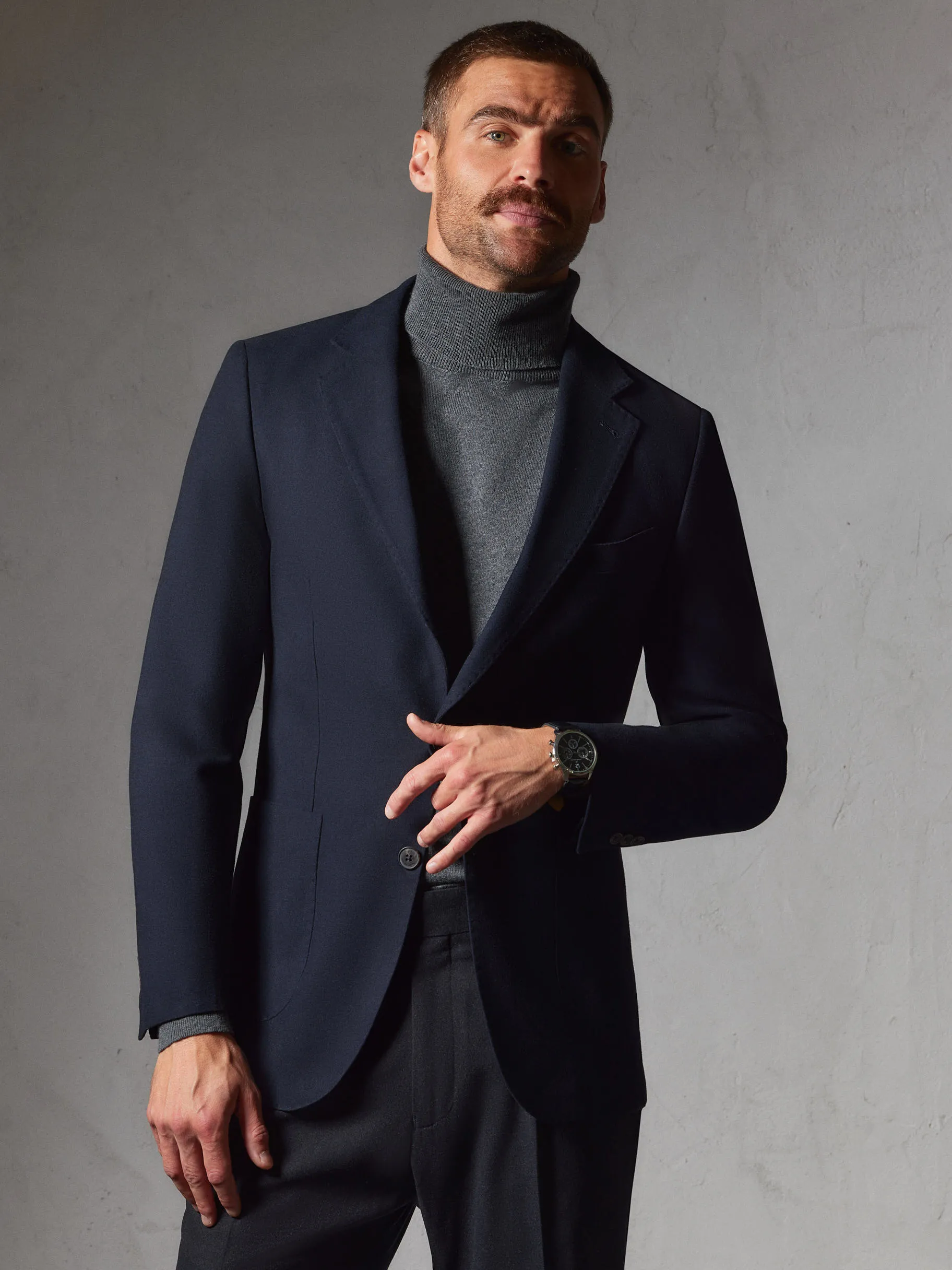americana_classic_twill_azul_marino_2.webp Store Alvaro Moreno AMERICANA CLASSIC TWILL Azul Marino