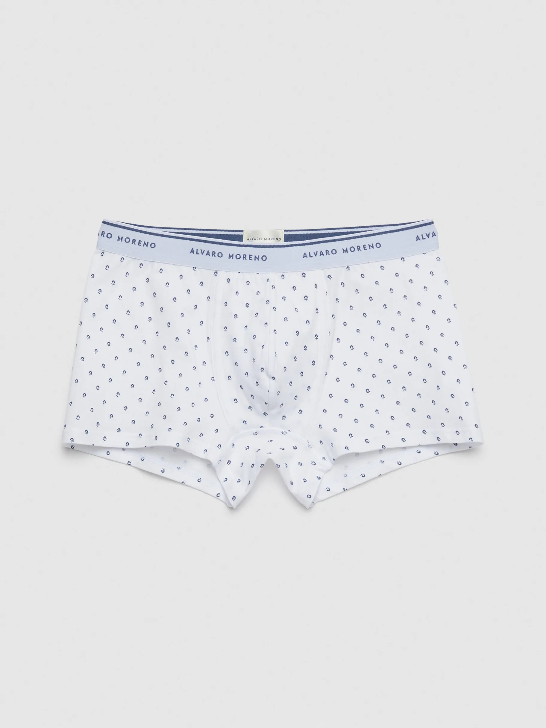 Hot Alvaro Moreno BOXER FLOR Azul Marino
