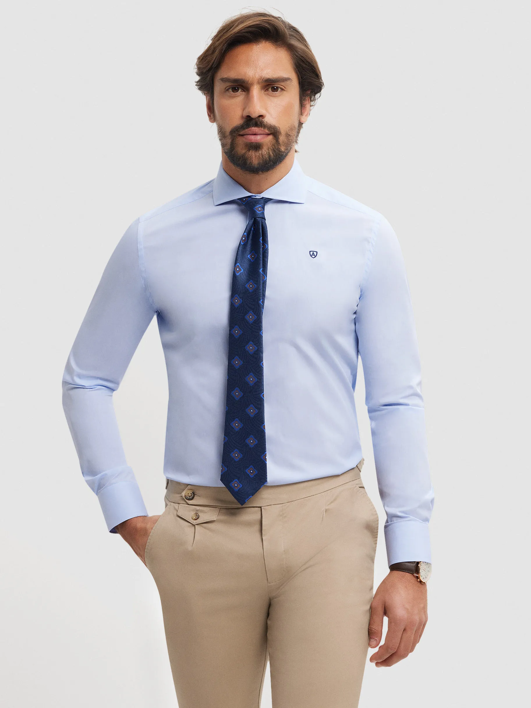 Fashion Alvaro Moreno CAMISA COMFORT FIL A FIL Blanco