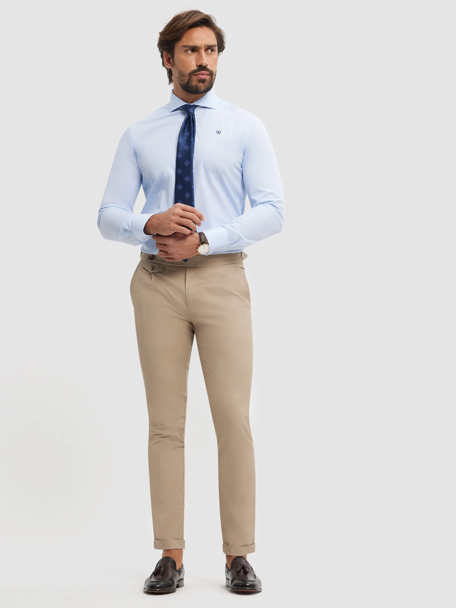 Fashion Alvaro Moreno CAMISA COMFORT FIL A FIL Blanco