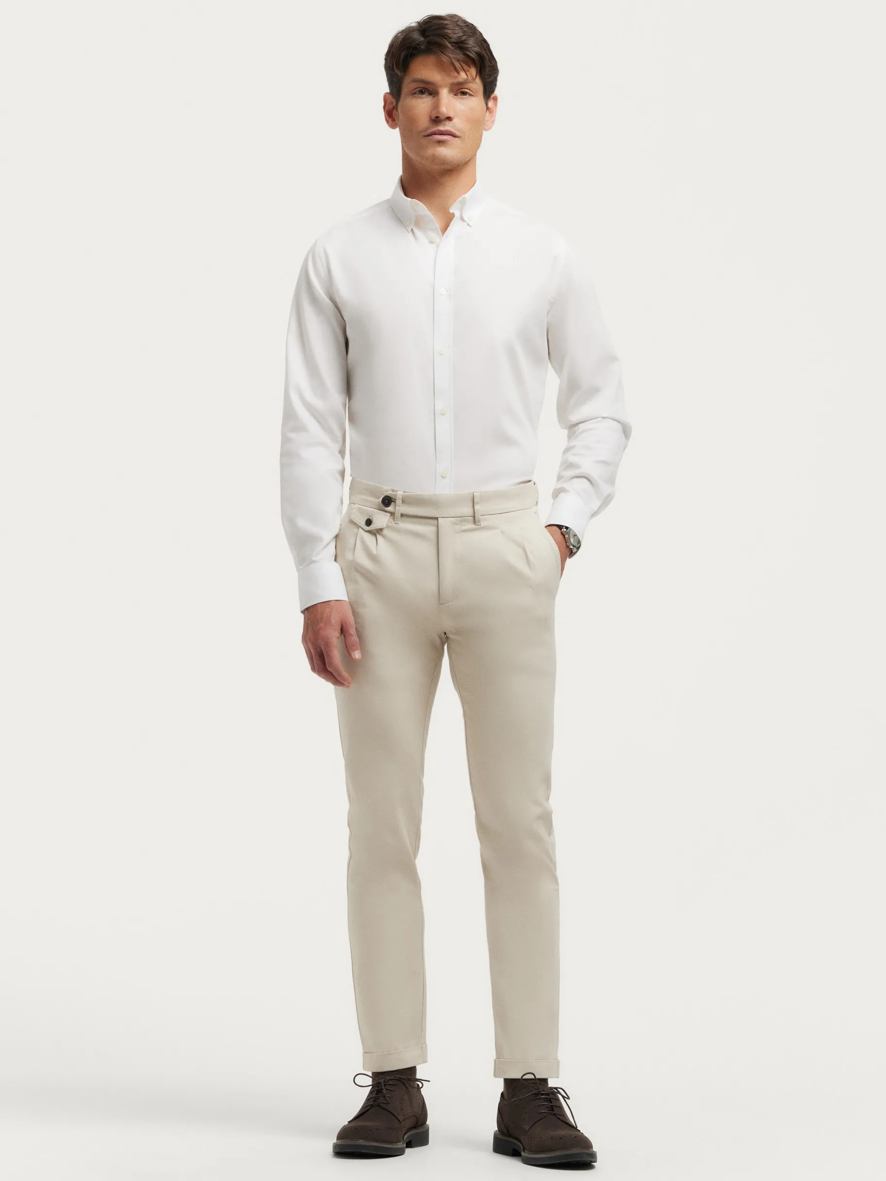 Fashion Alvaro Moreno CAMISA MICROESPIGA Blanco