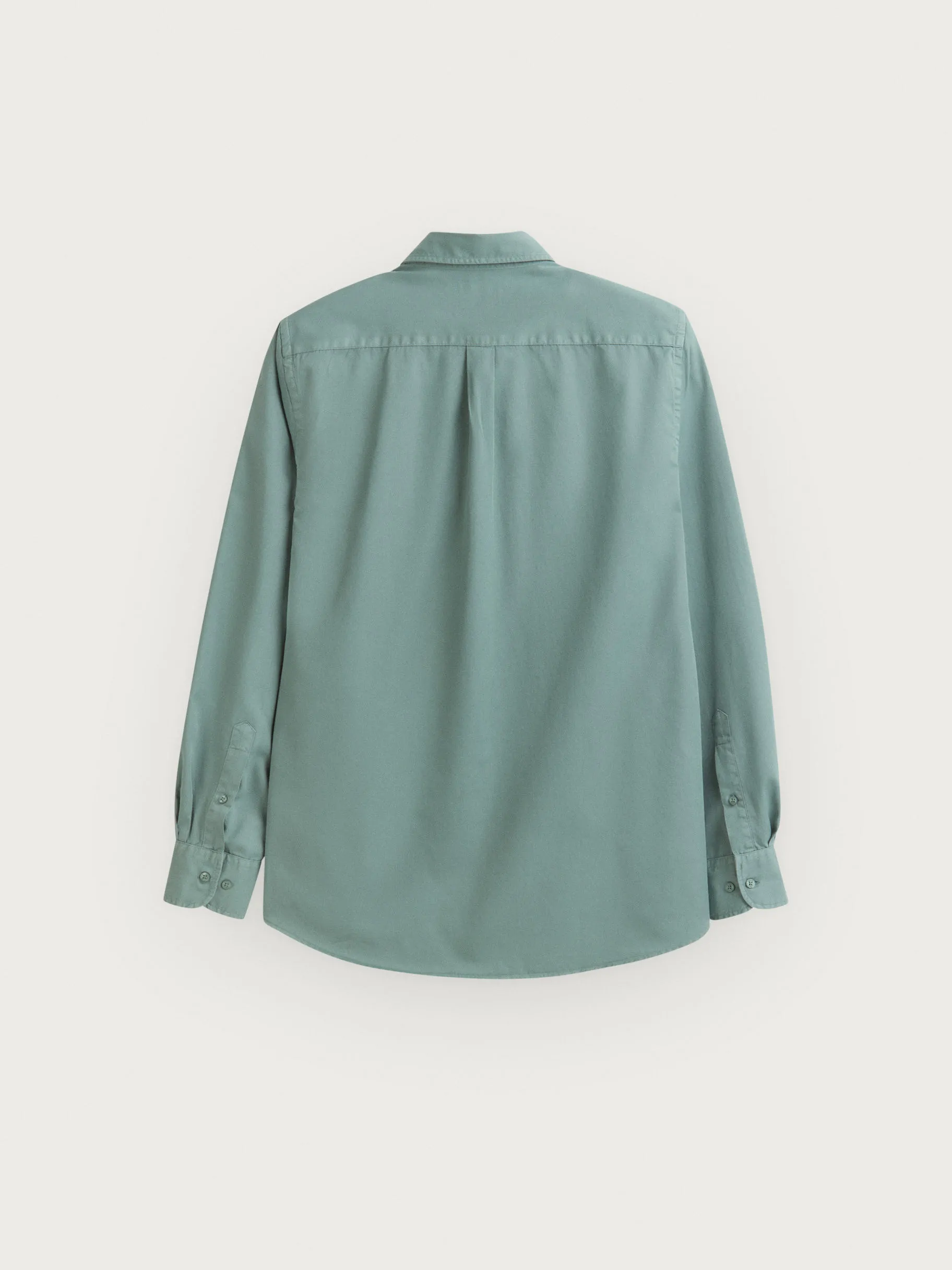 Sale Alvaro Moreno CAMISA TWILL DYE Verde