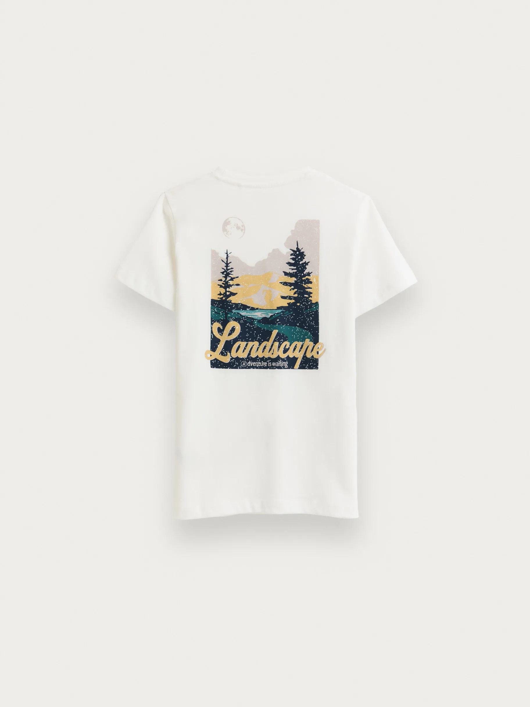 Store Alvaro Moreno CAMISETA LANDSCAPE KIDS Blanco