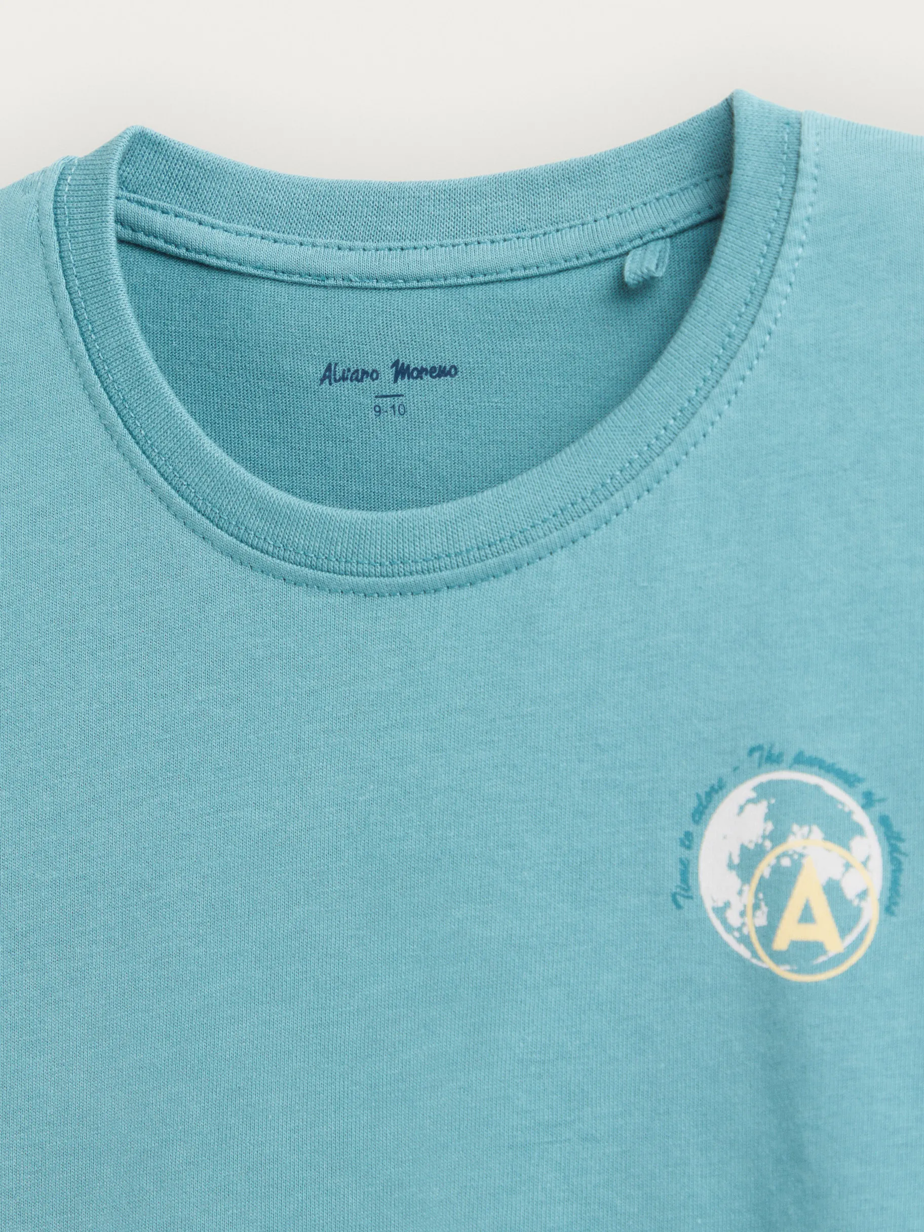 camiseta_landscape_kids_verde_agua_2.webp Shop Alvaro Moreno CAMISETA LANDSCAPE KIDS Verde Agua
