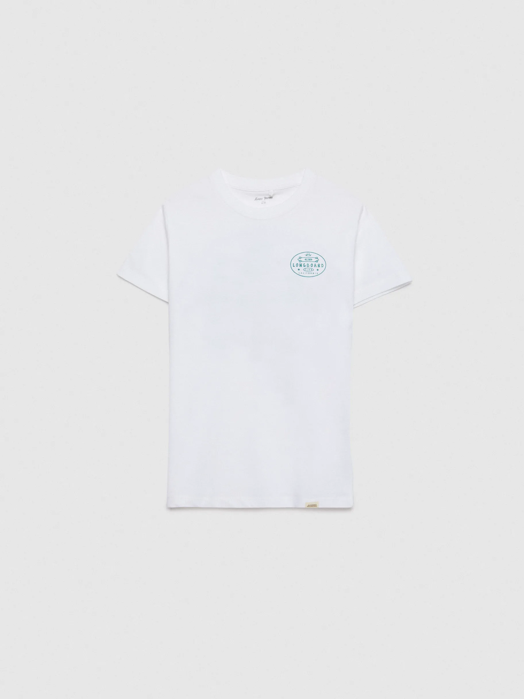 Flash Sale Alvaro Moreno CAMISETA LONGBOARD KIDS Blanco