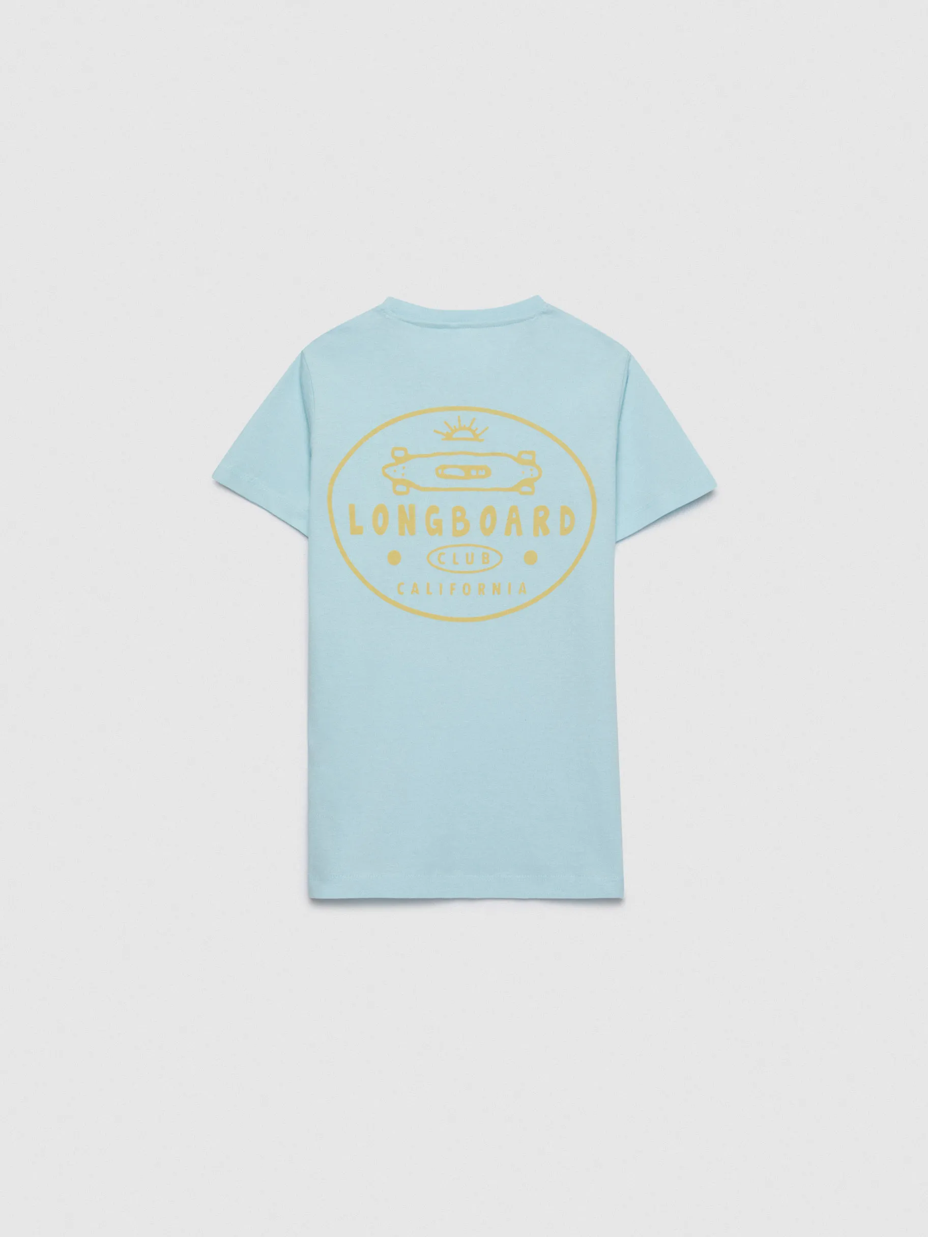 Shop Alvaro Moreno CAMISETA LONGBOARD KIDS Verde Agua