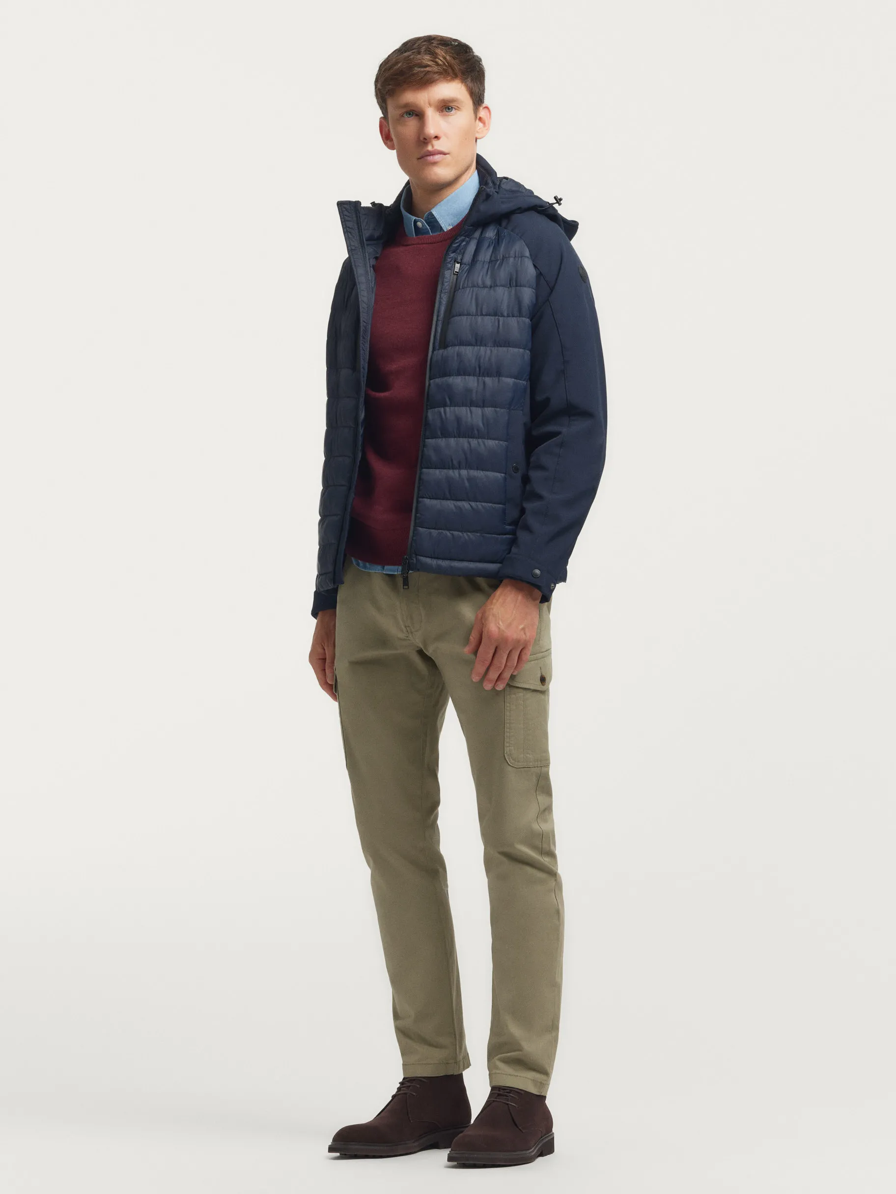 Shop Alvaro Moreno CAZADORA PAUL Azul Marino