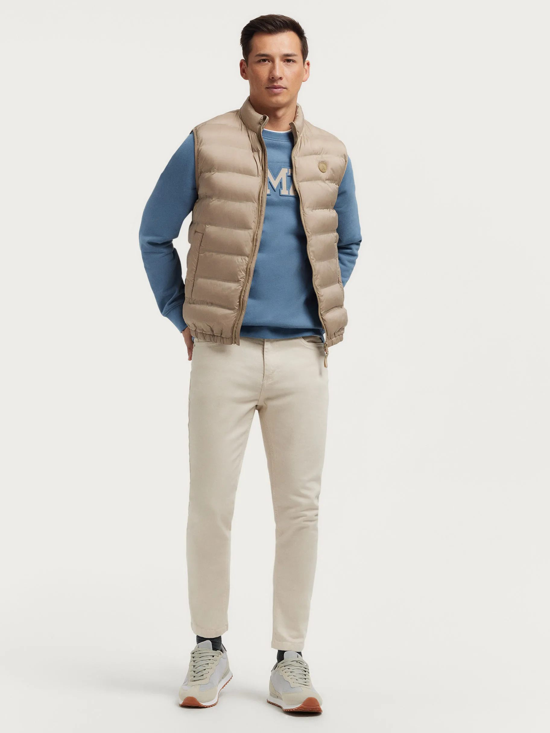 Outlet Alvaro Moreno CHALECO DENNIS Camel