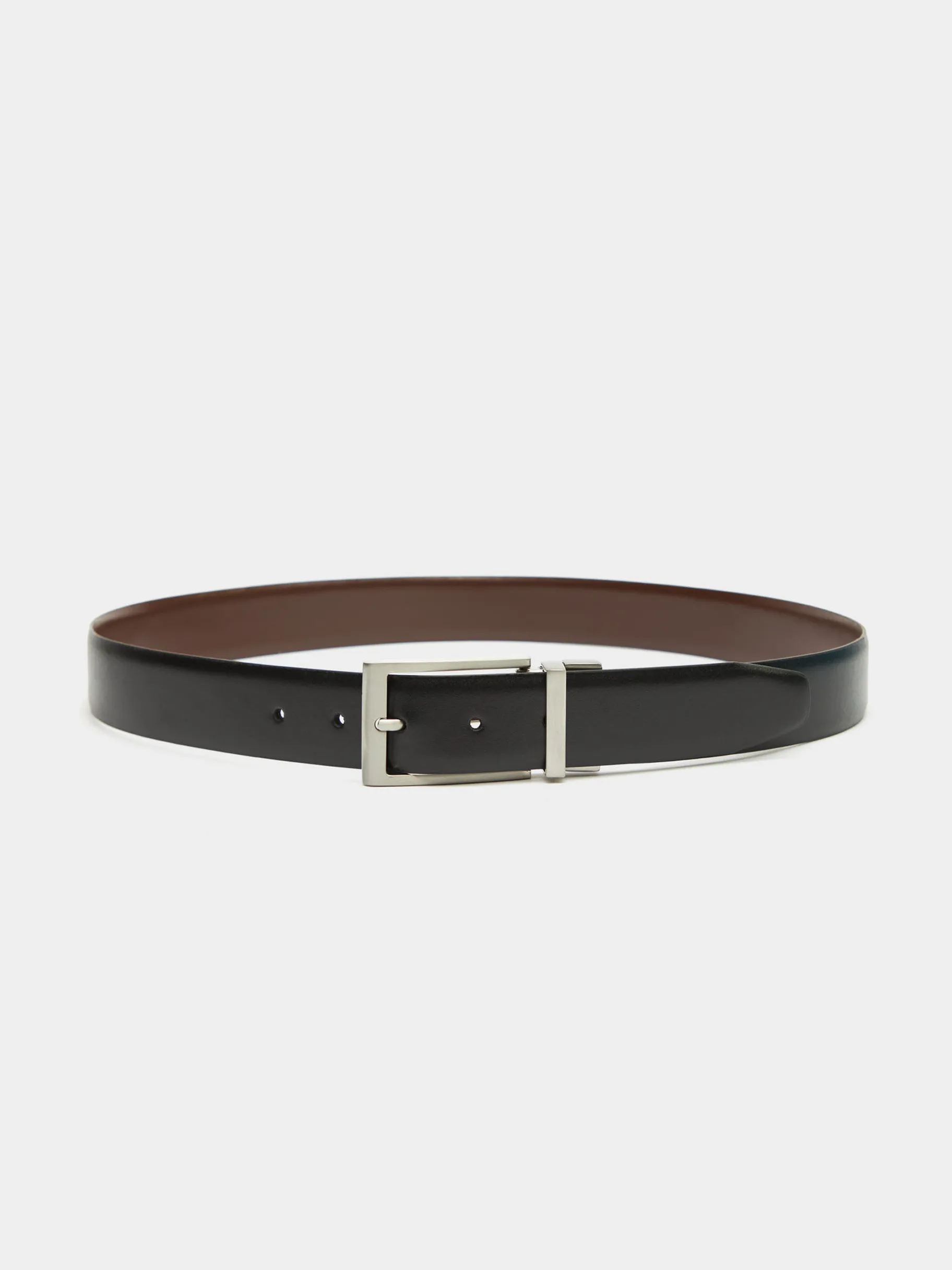 Sale Alvaro Moreno CINTURON REVERSIBLE SKIN Negro