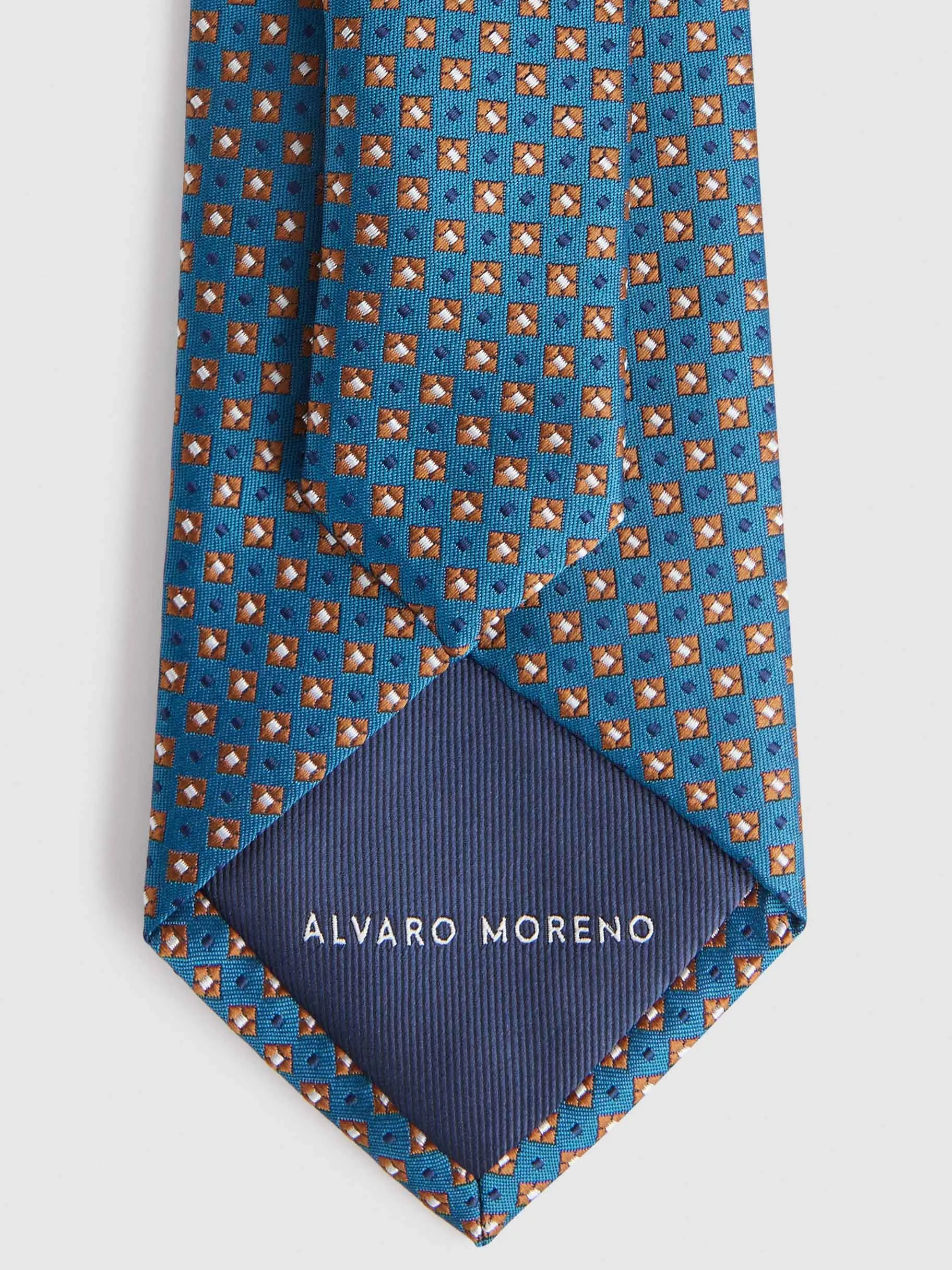 corbata_jacquard_mf_azul_2.webp Best Alvaro Moreno CORBATA JACQUARD MF Azul