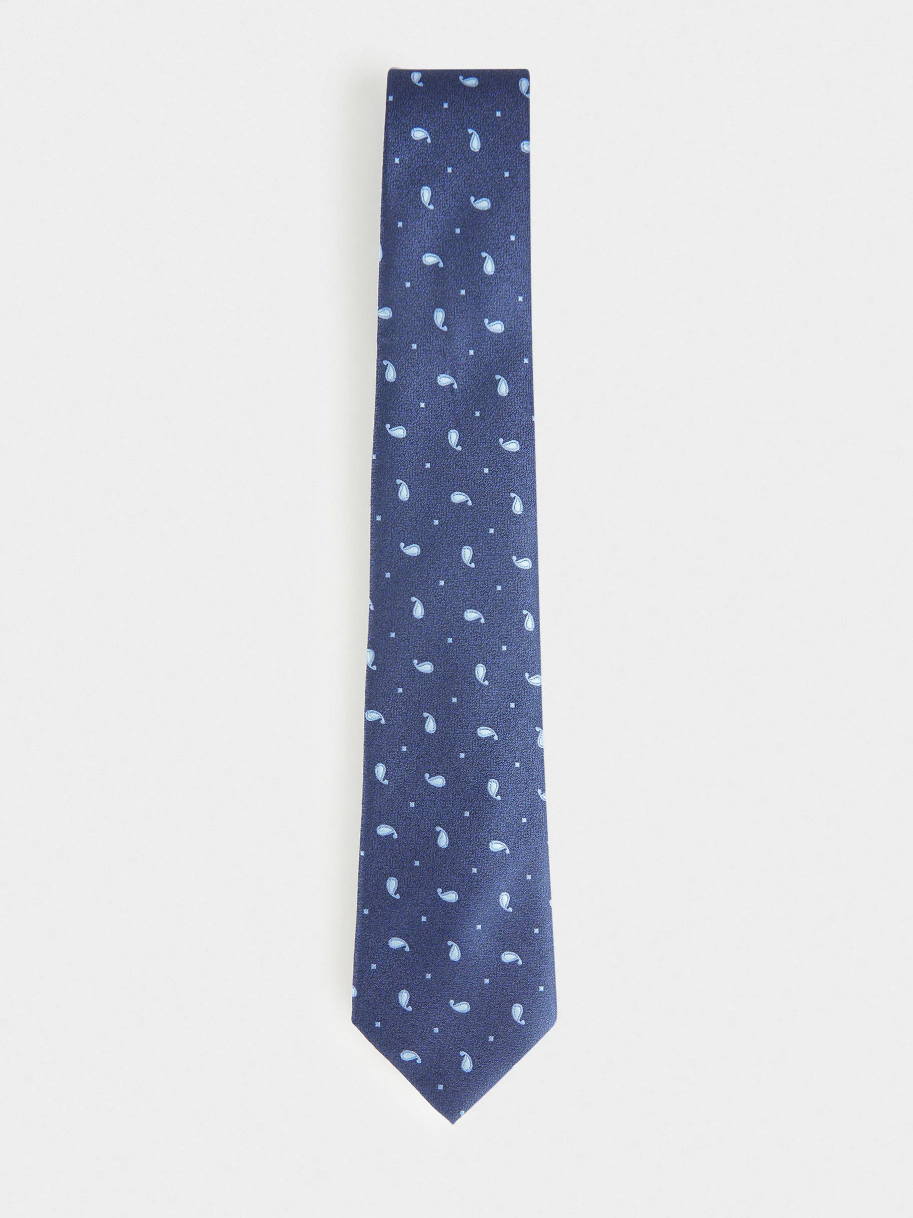 Clearance Alvaro Moreno CORBATA JACQUARD MF Azul Marino