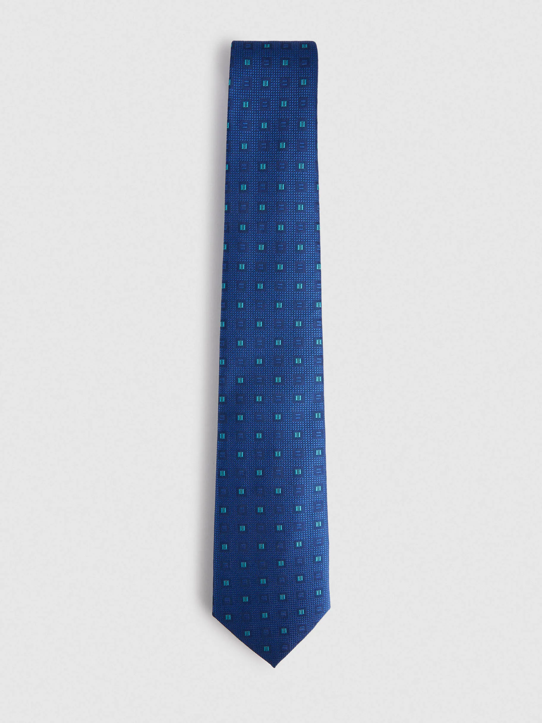 New Alvaro Moreno CORBATA JACQUARD MF Azul Marino