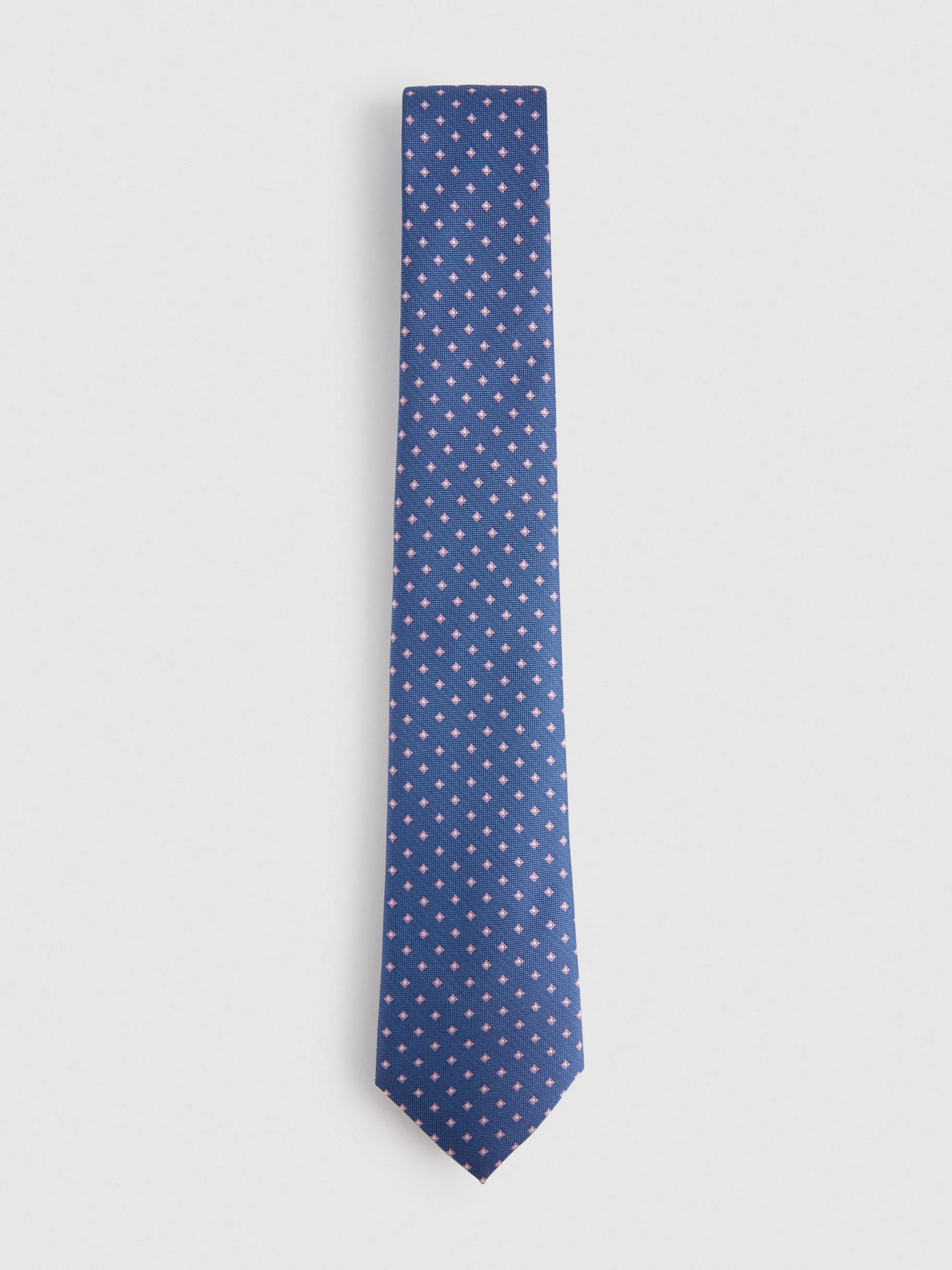 Online Alvaro Moreno CORBATA JACQUARD MF Azul Marino