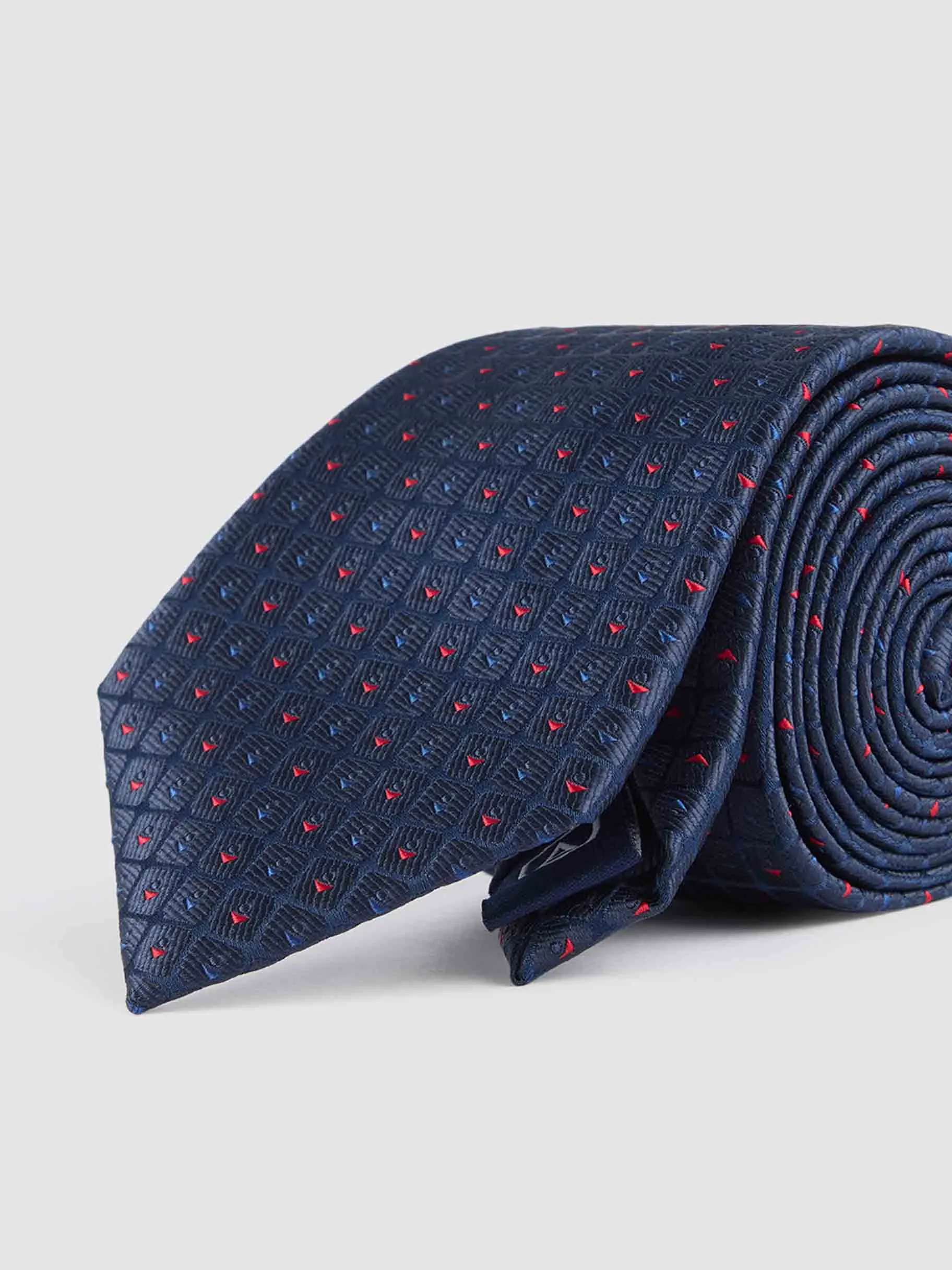 Best Sale Alvaro Moreno CORBATA JACQUARD MF Azul Marino