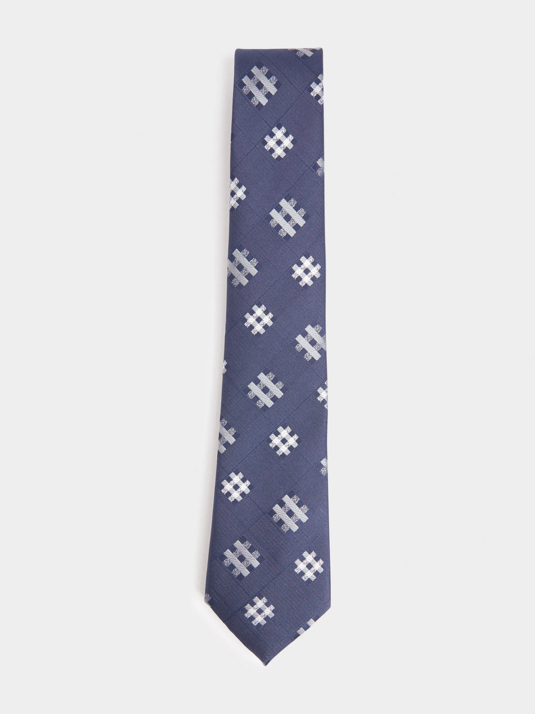 Discount Alvaro Moreno CORBATA JACQUARD MF Azul Marino