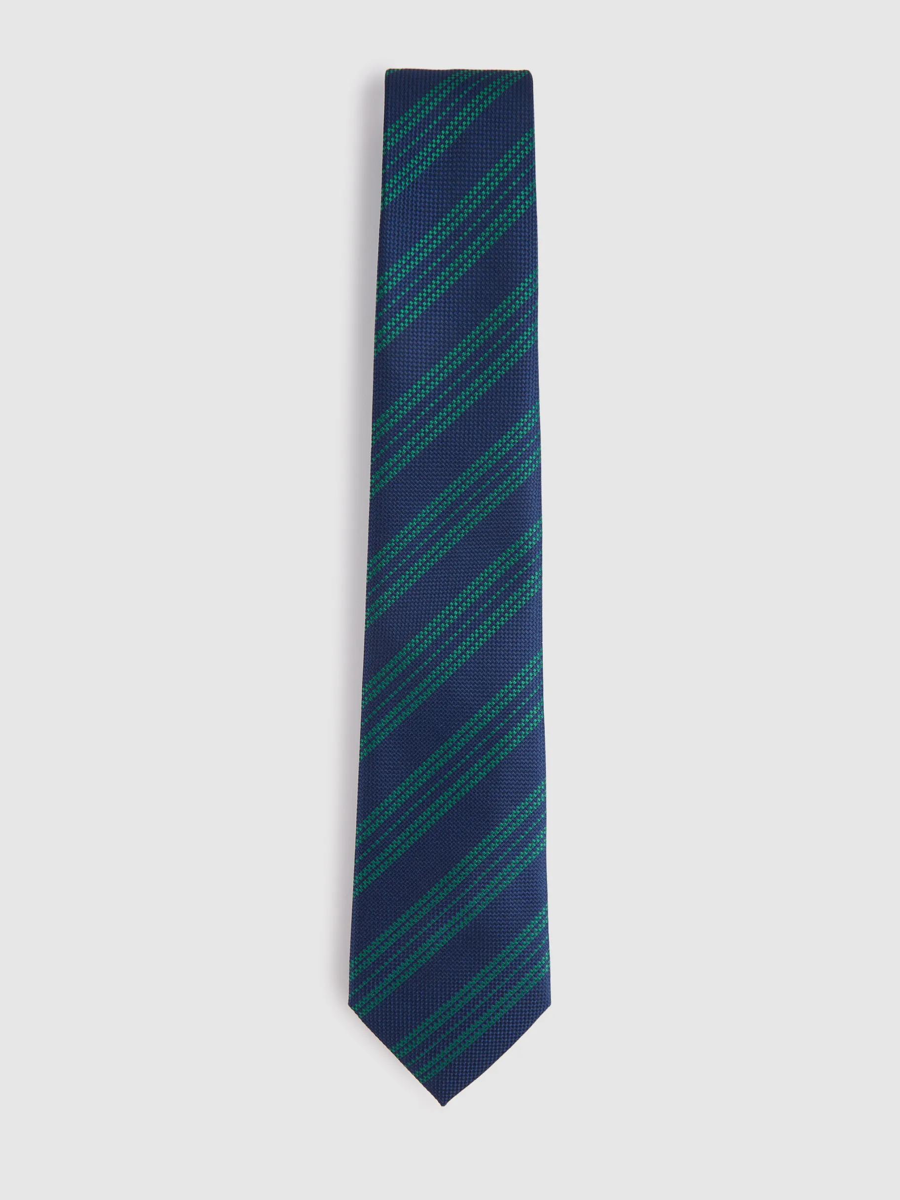 New Alvaro Moreno CORBATA JACQUARD MF Azul Marino