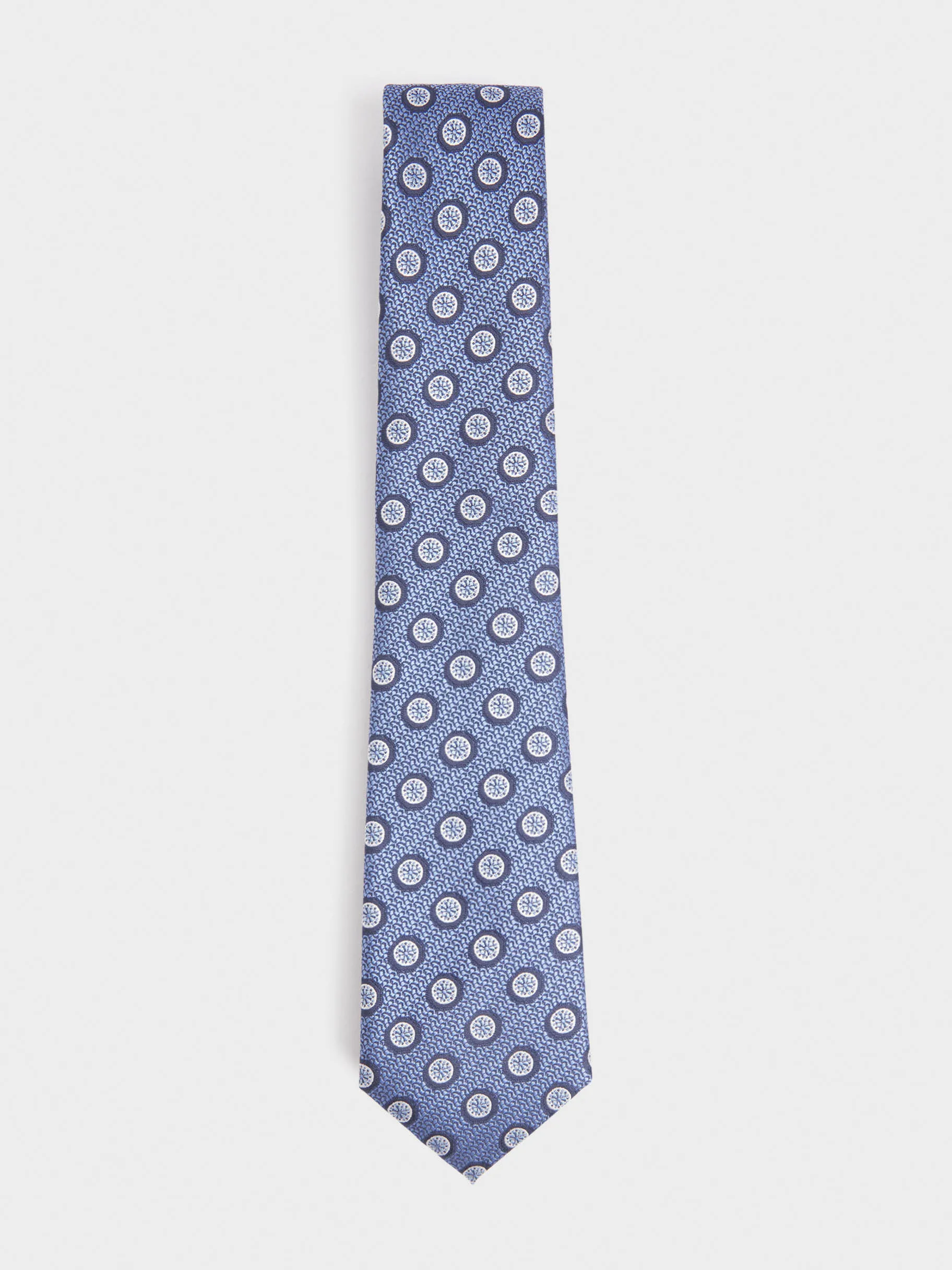 New Alvaro Moreno CORBATA JACQUARD MF Azul Marino