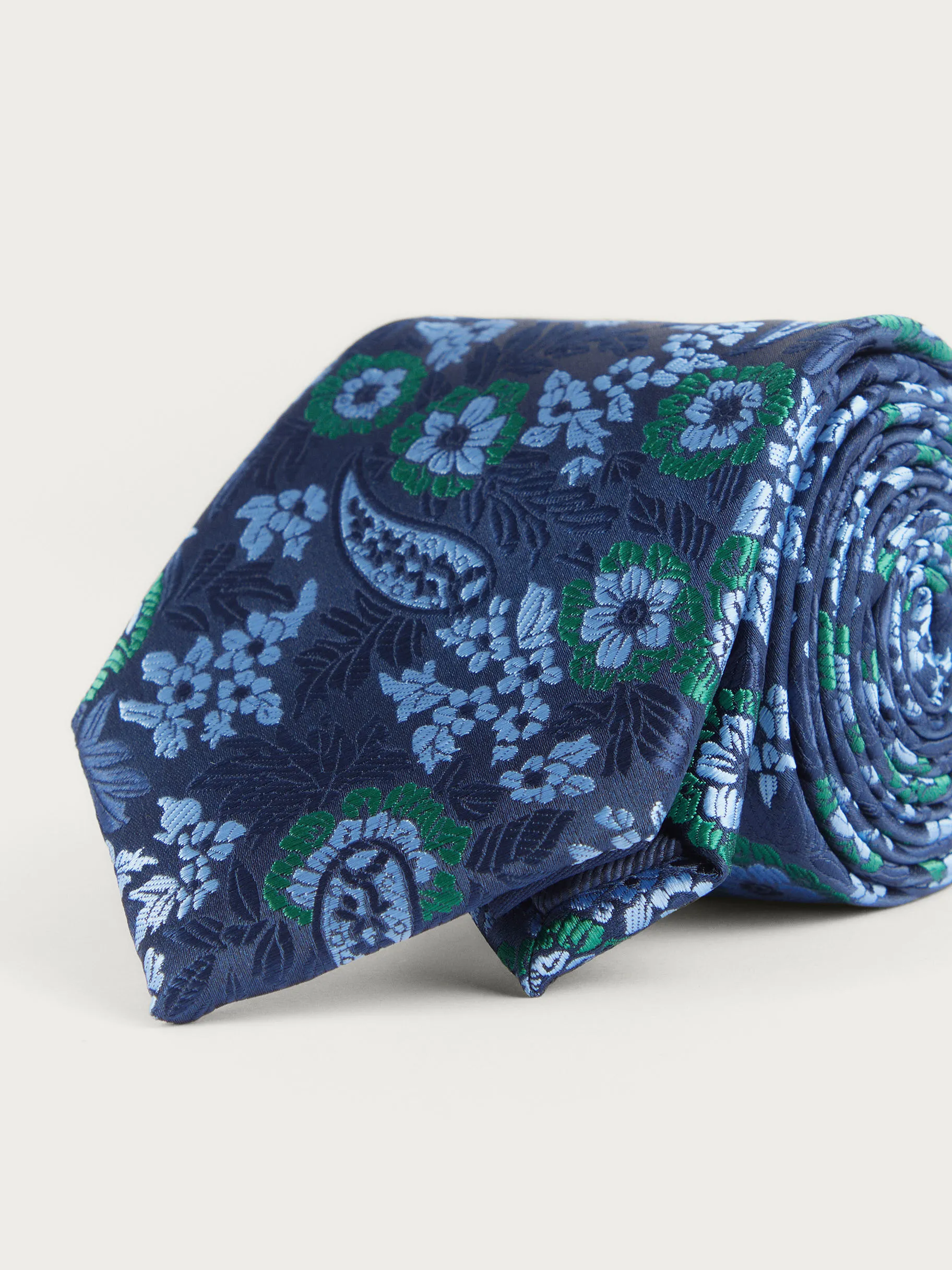 Hot Alvaro Moreno CORBATA JACQUARD MF Azul Marino