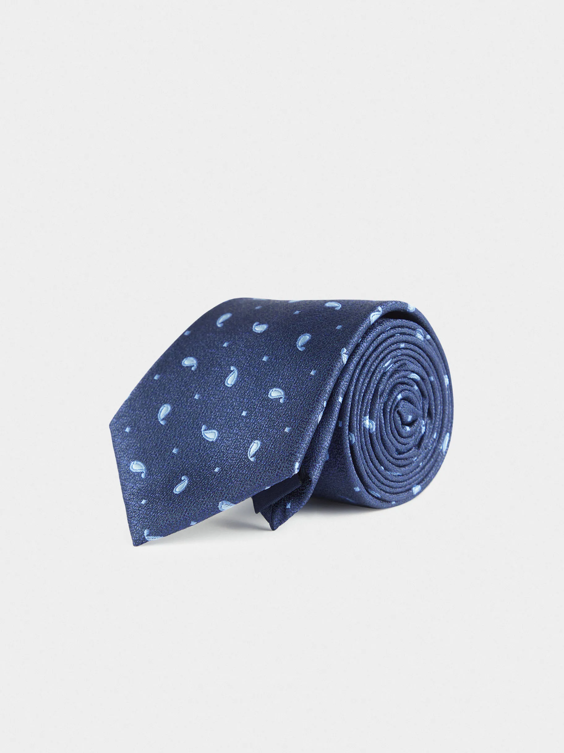 Clearance Alvaro Moreno CORBATA JACQUARD MF Azul Marino