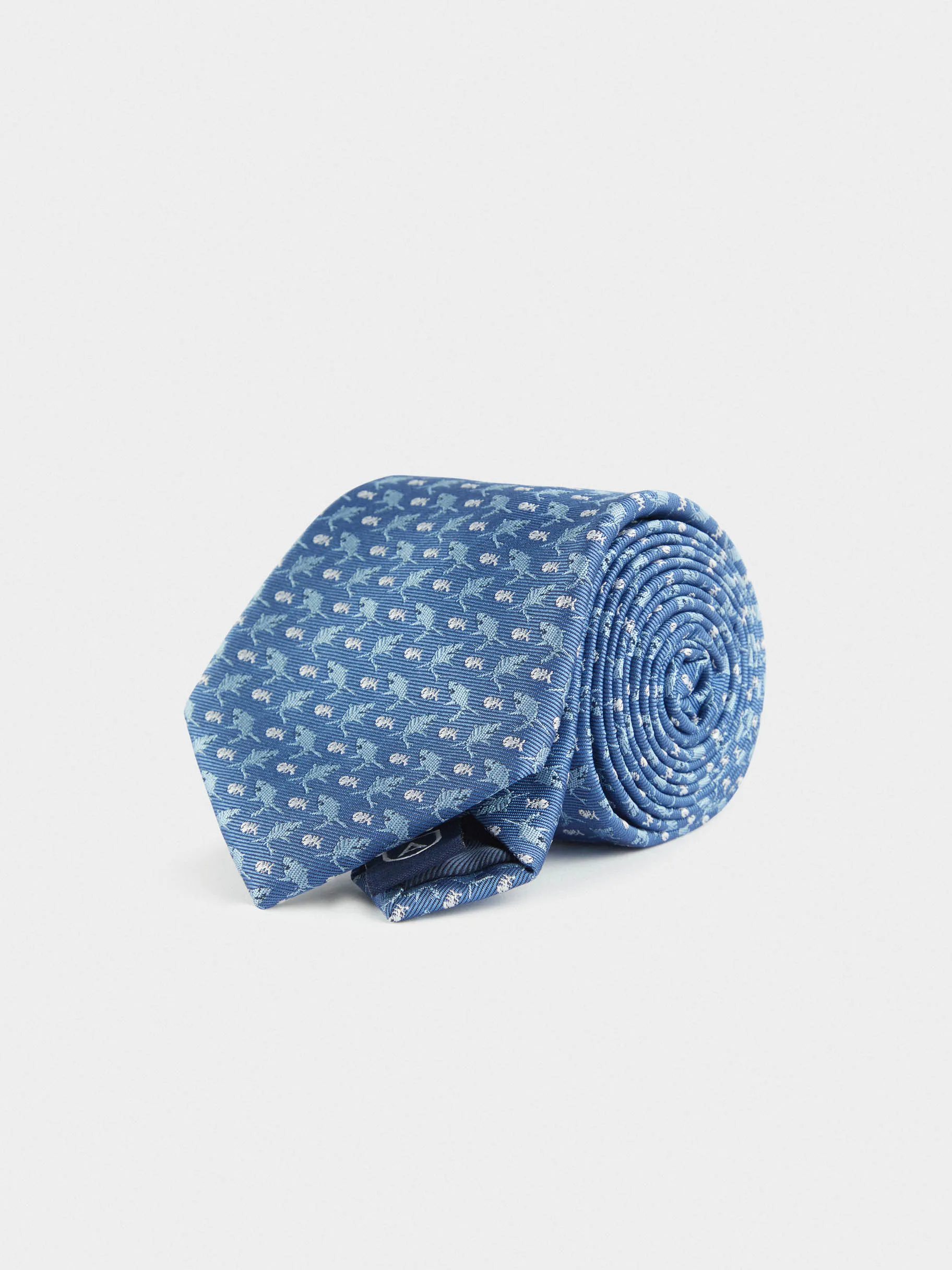 Shop Alvaro Moreno CORBATA JACQUARD MF Azul Marino