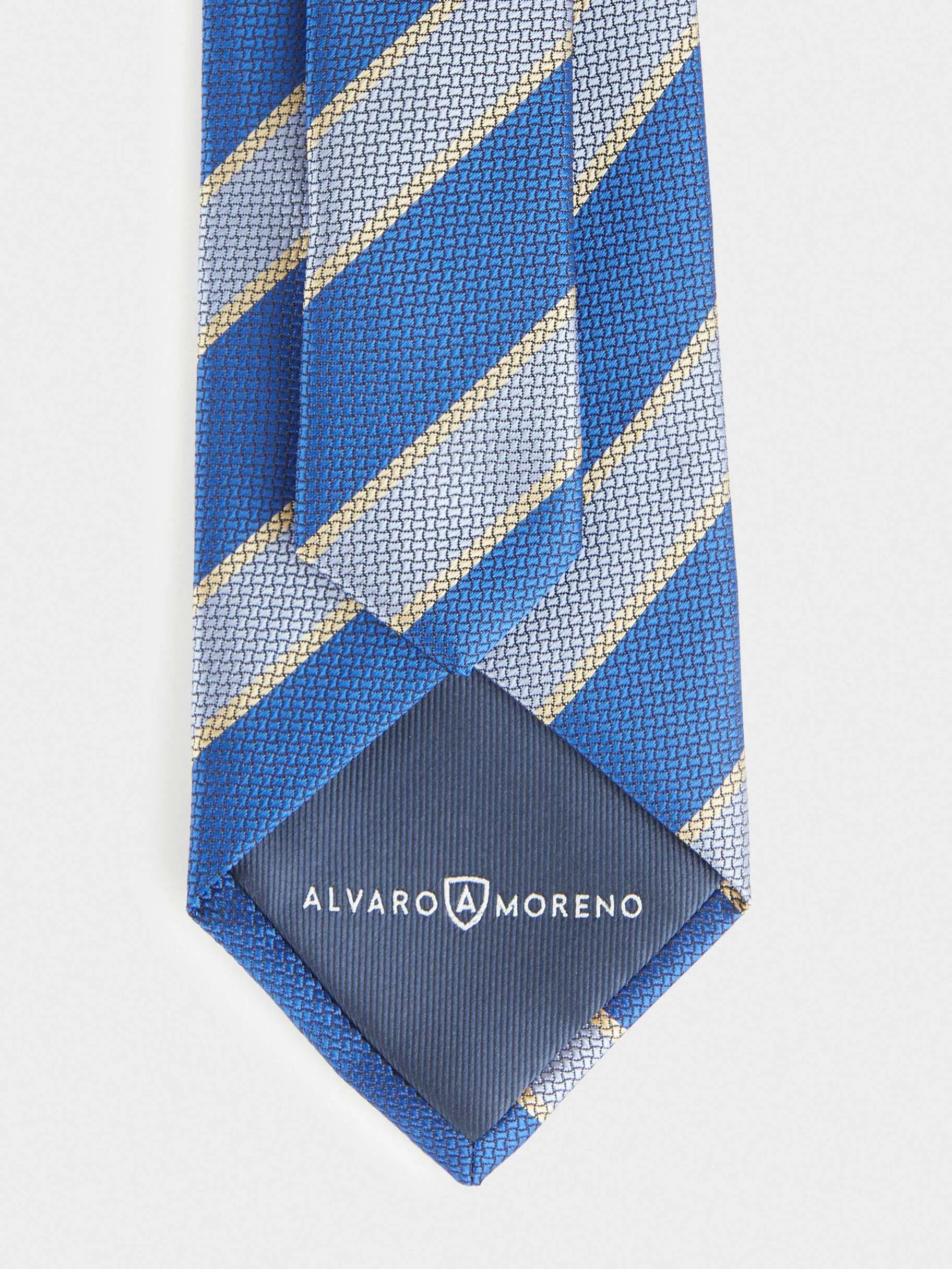 Store Alvaro Moreno CORBATA JACQUARD MF Azul Marino