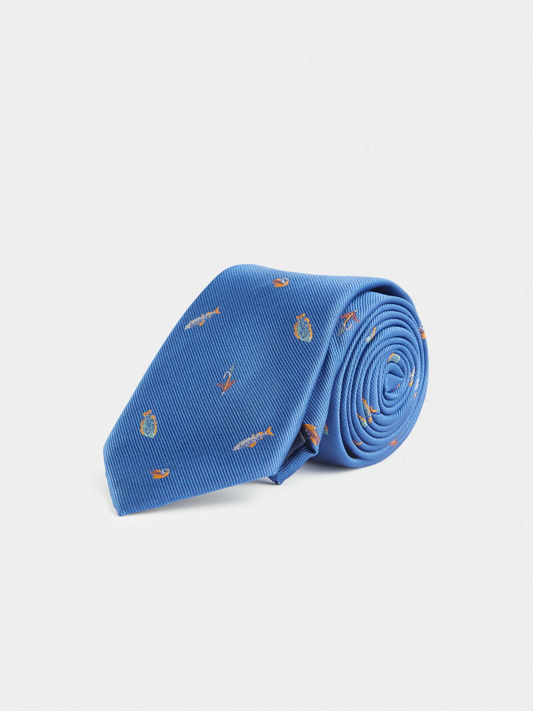 Shop Alvaro Moreno CORBATA JACQUARD MF Azul Marino