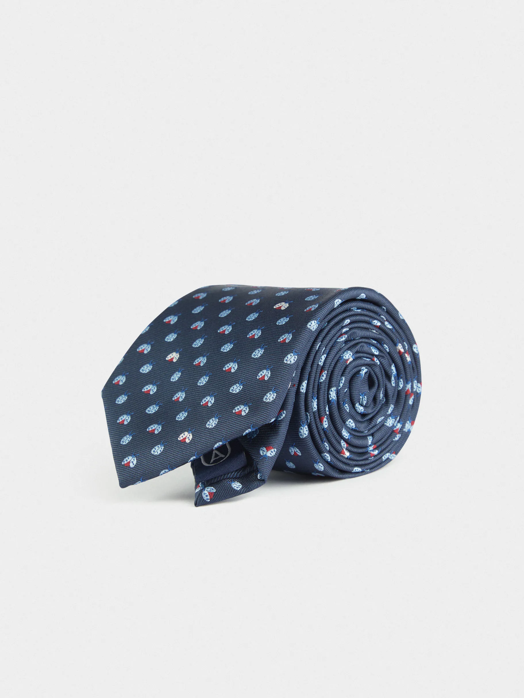 Store Alvaro Moreno CORBATA JACQUARD MF Azul Marino