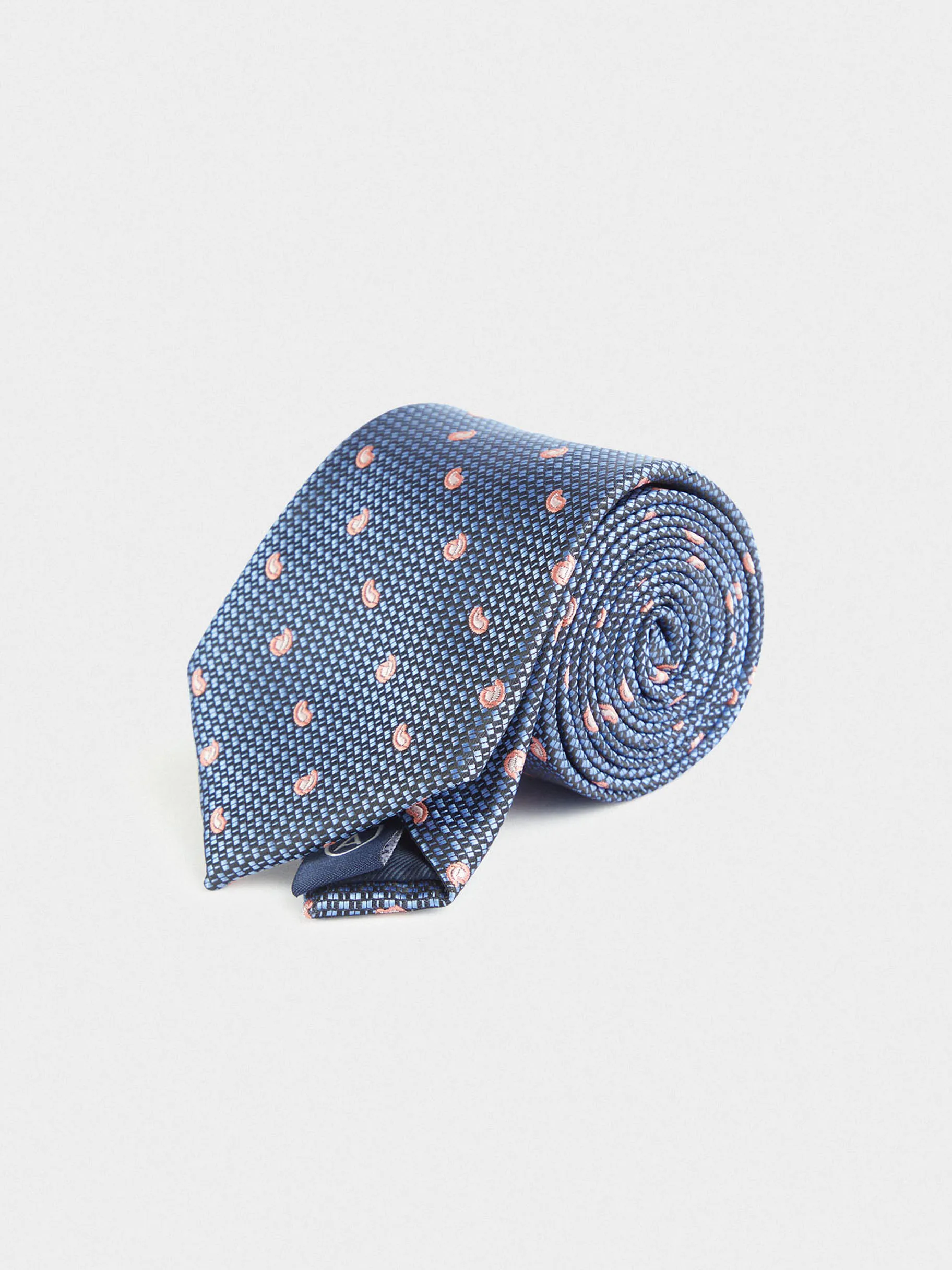 Shop Alvaro Moreno CORBATA JACQUARD MF Azul Marino