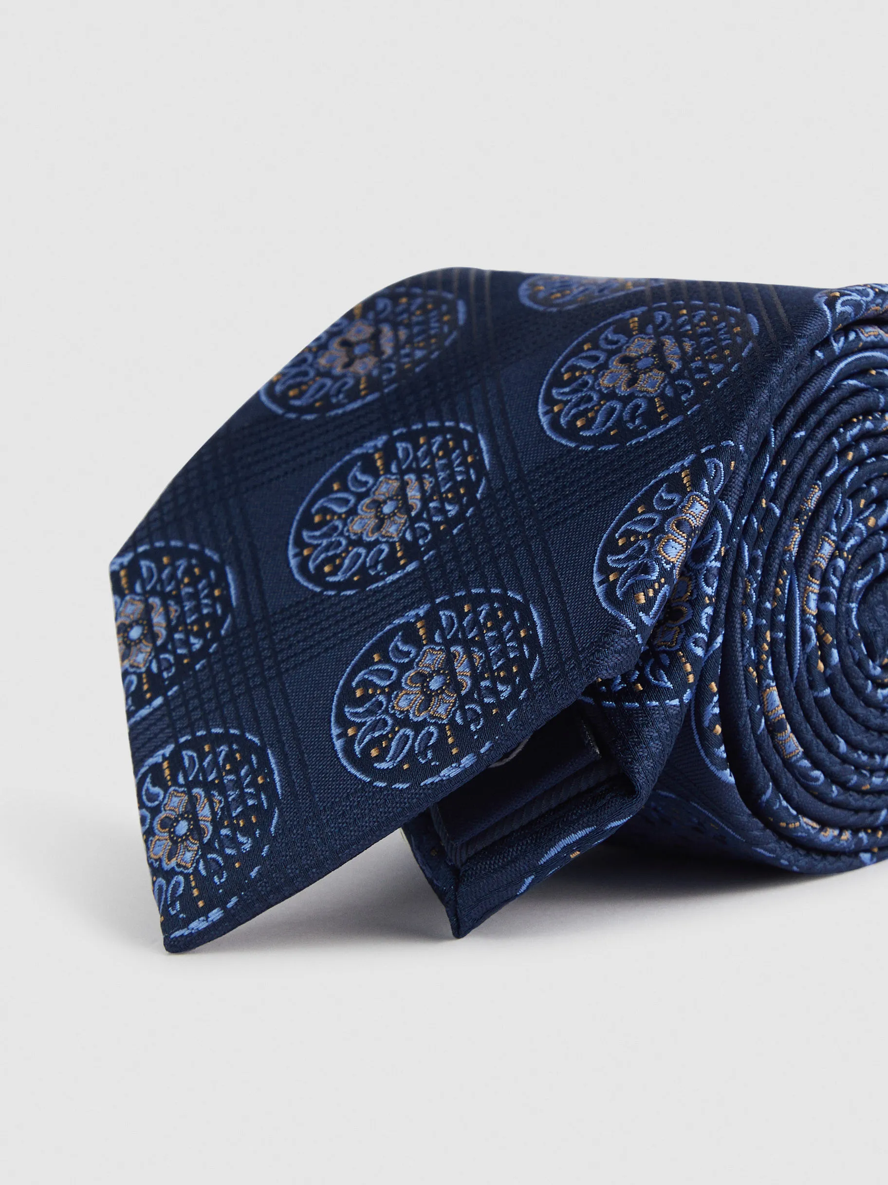 Store Alvaro Moreno CORBATA JACQUARD MF Azul Marino