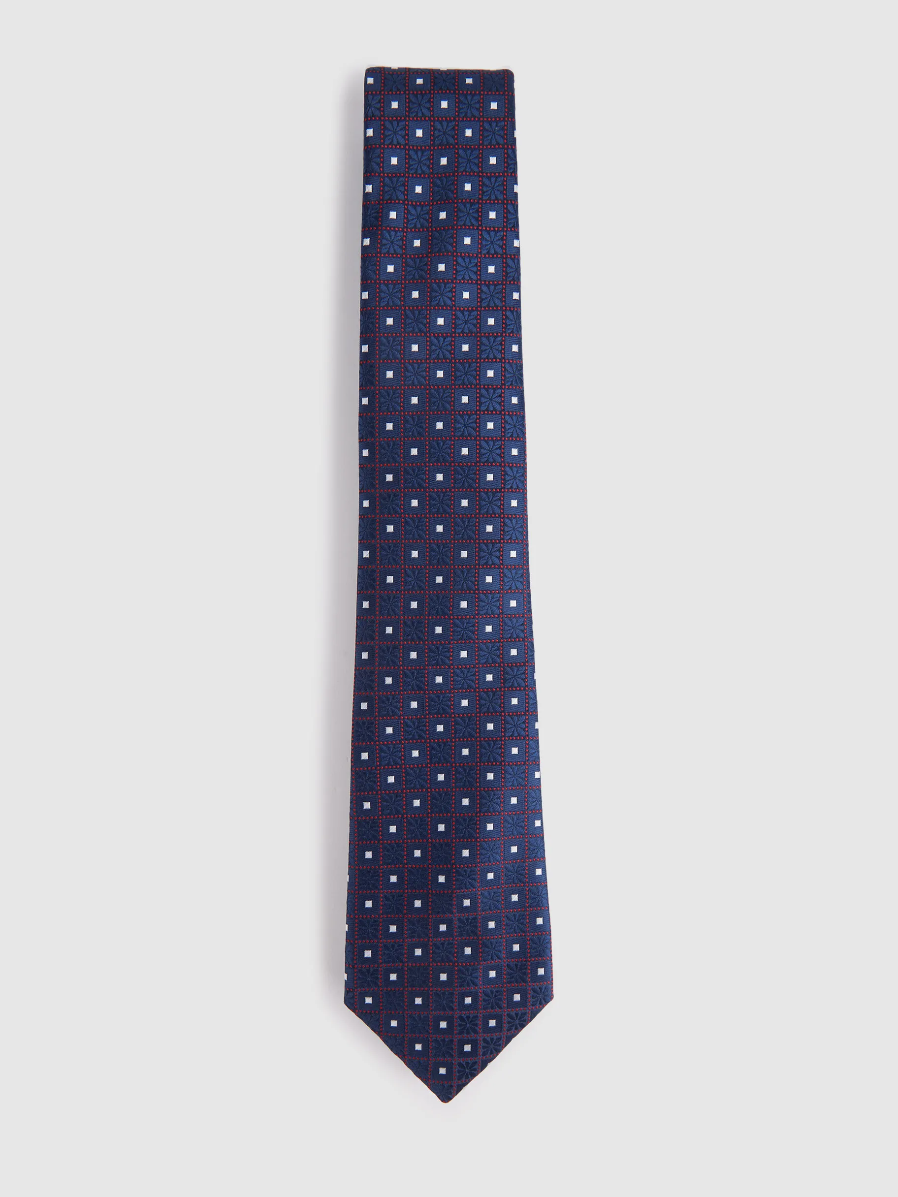 New Alvaro Moreno CORBATA JACQUARD MF Azul Marino