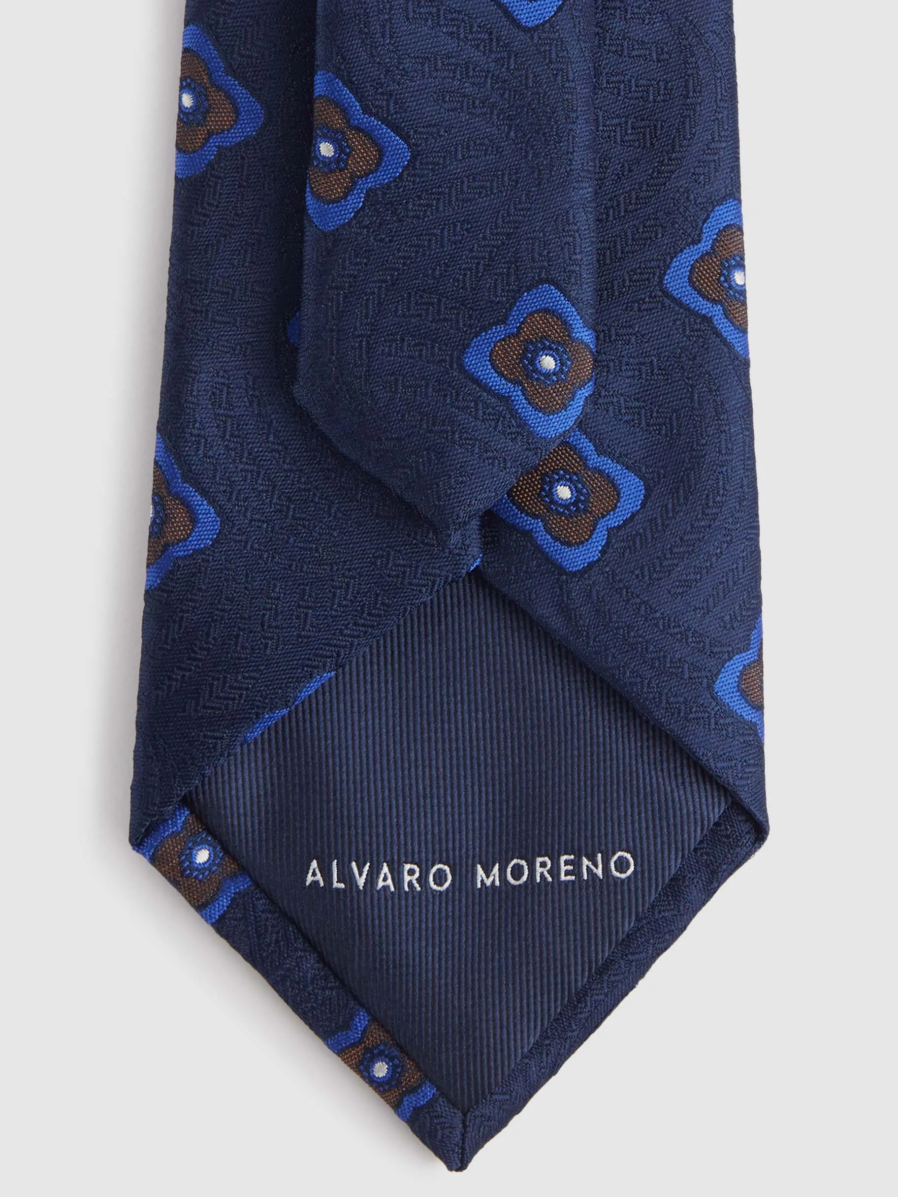 corbata_jacquard_mf_azul_marino_2-112.webp Cheap Alvaro Moreno CORBATA JACQUARD MF Azul Marino