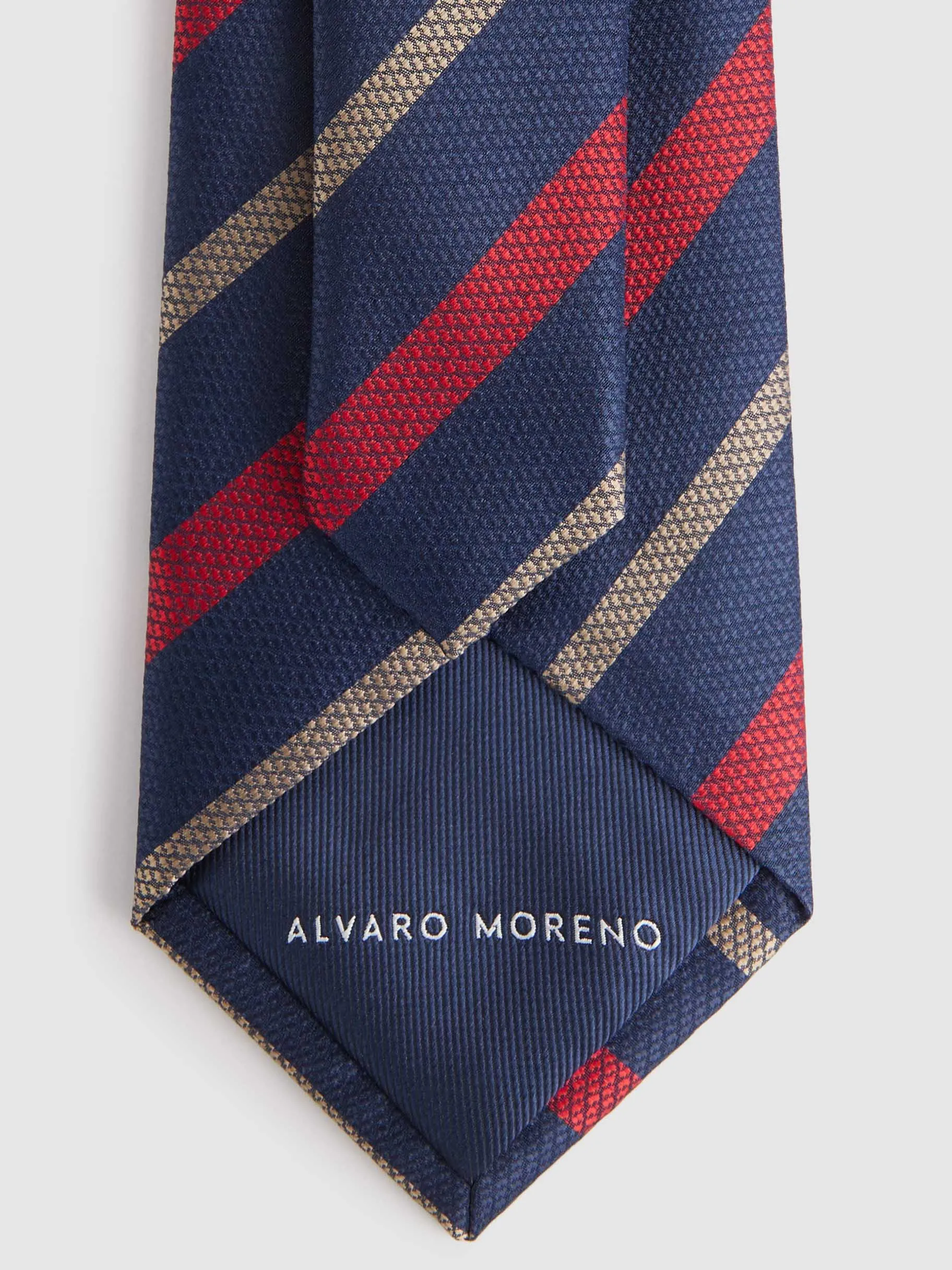corbata_jacquard_mf_azul_marino_2-176.webp Best Sale Alvaro Moreno CORBATA JACQUARD MF Azul Marino