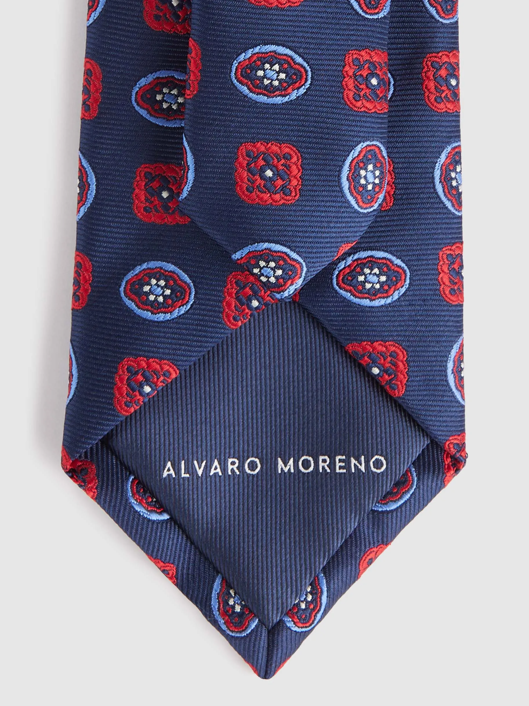 corbata_jacquard_mf_azul_marino_2-25.webp New Alvaro Moreno CORBATA JACQUARD MF Azul Marino
