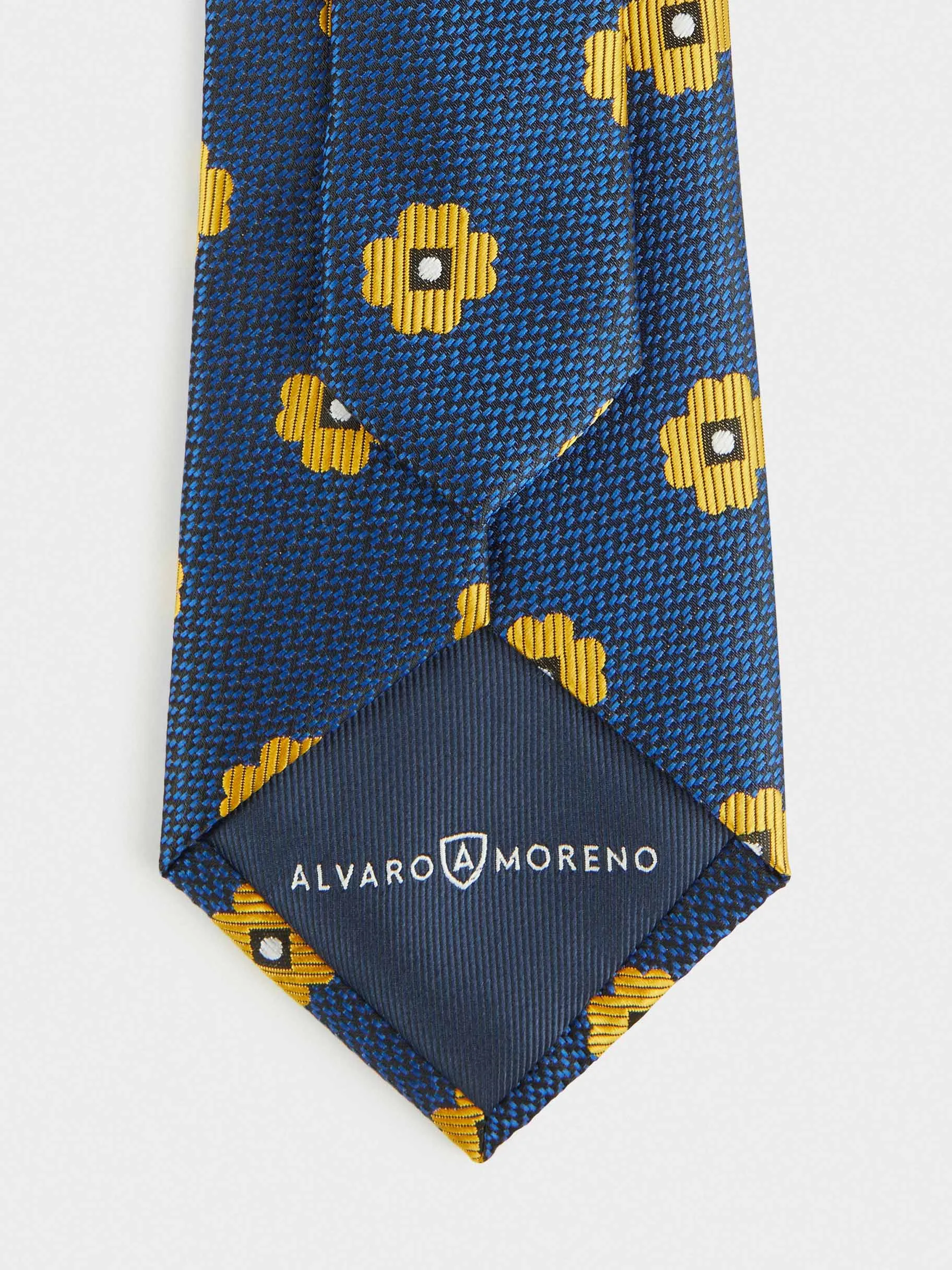 corbata_jacquard_mf_azul_marino_3-124.webp Best Alvaro Moreno CORBATA JACQUARD MF Azul Marino