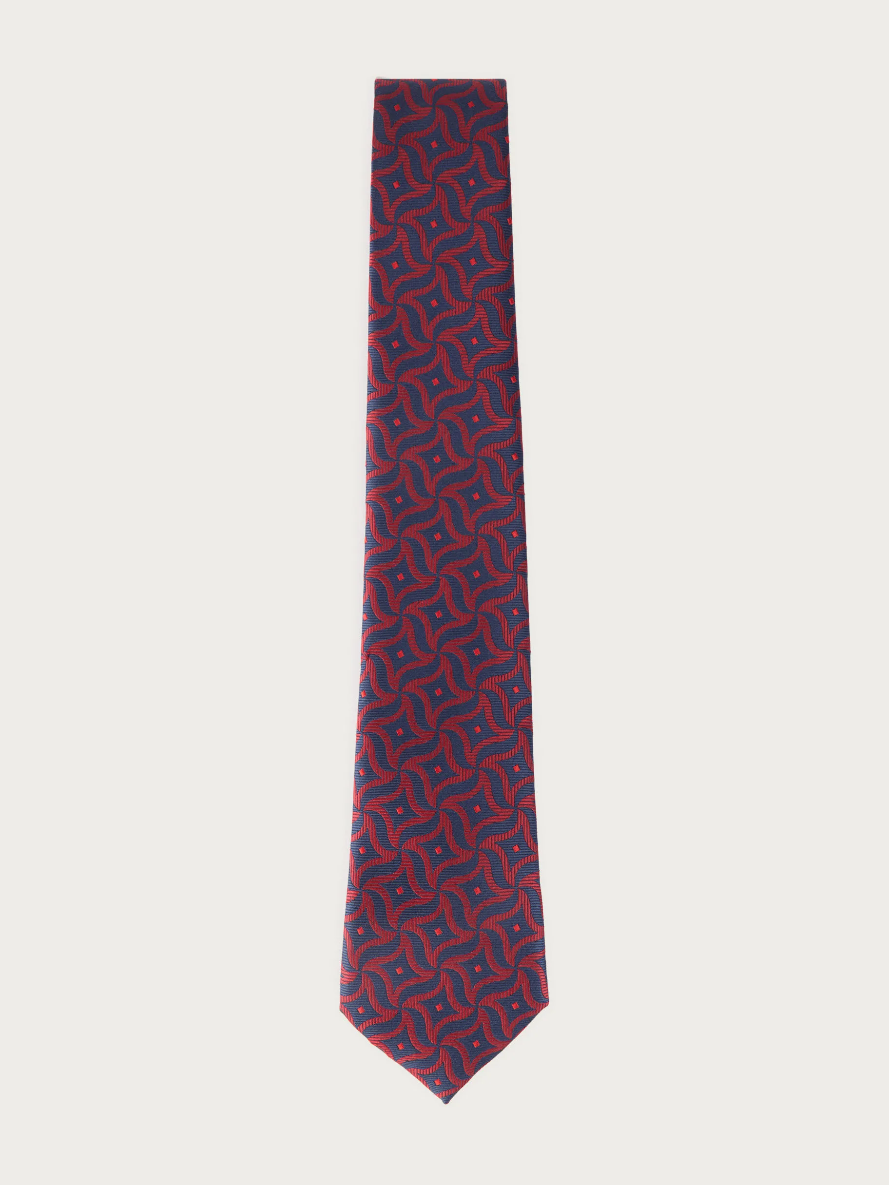 Clearance Alvaro Moreno CORBATA JACQUARD MF Rojo