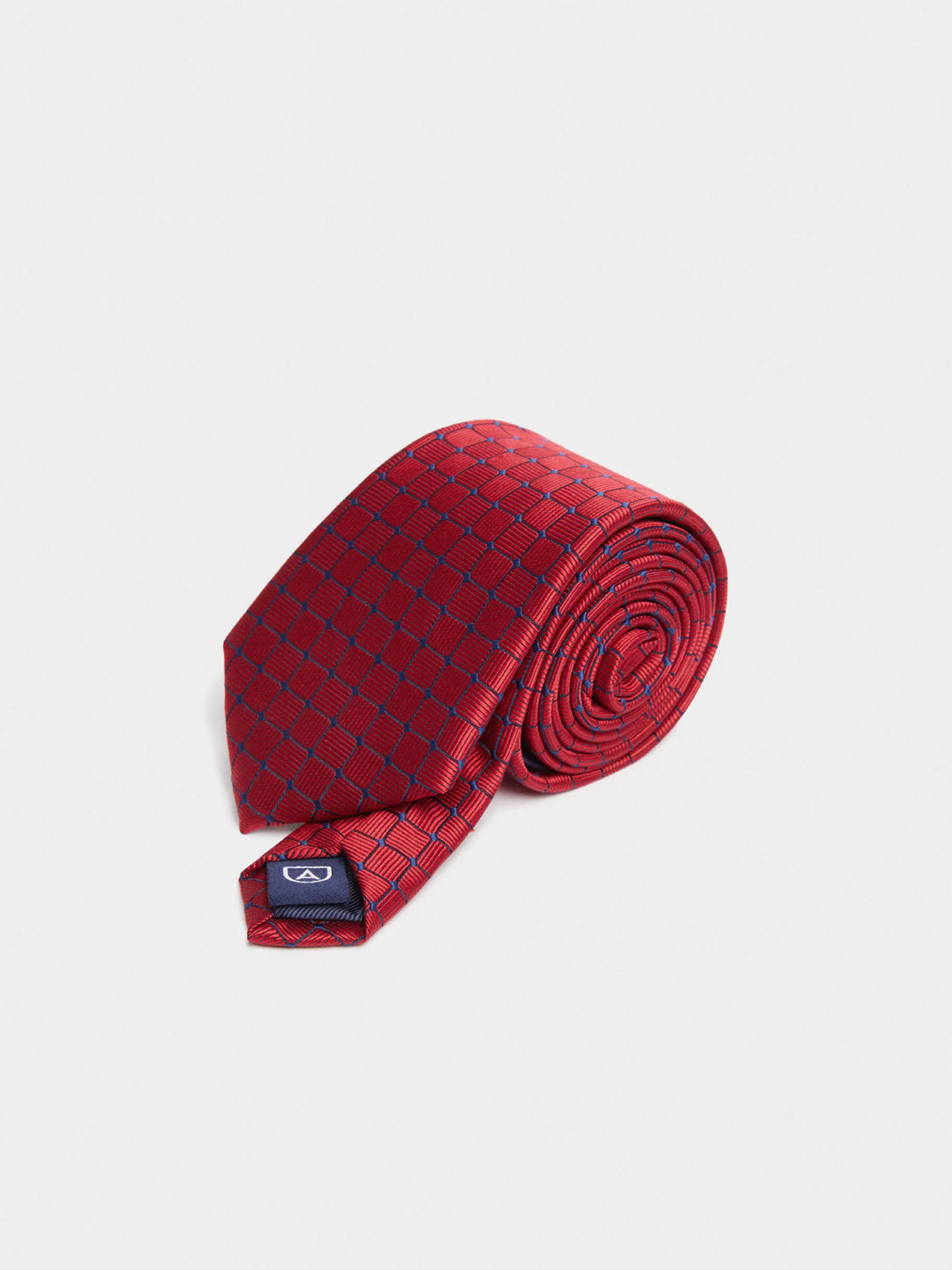 Clearance Alvaro Moreno CORBATA JACQUARD MF Rojo