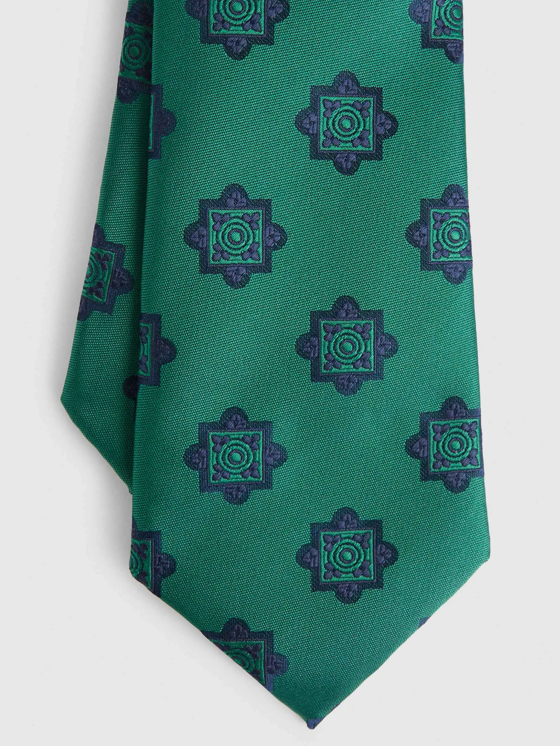Sale Alvaro Moreno CORBATA JACQUARD MF Verde