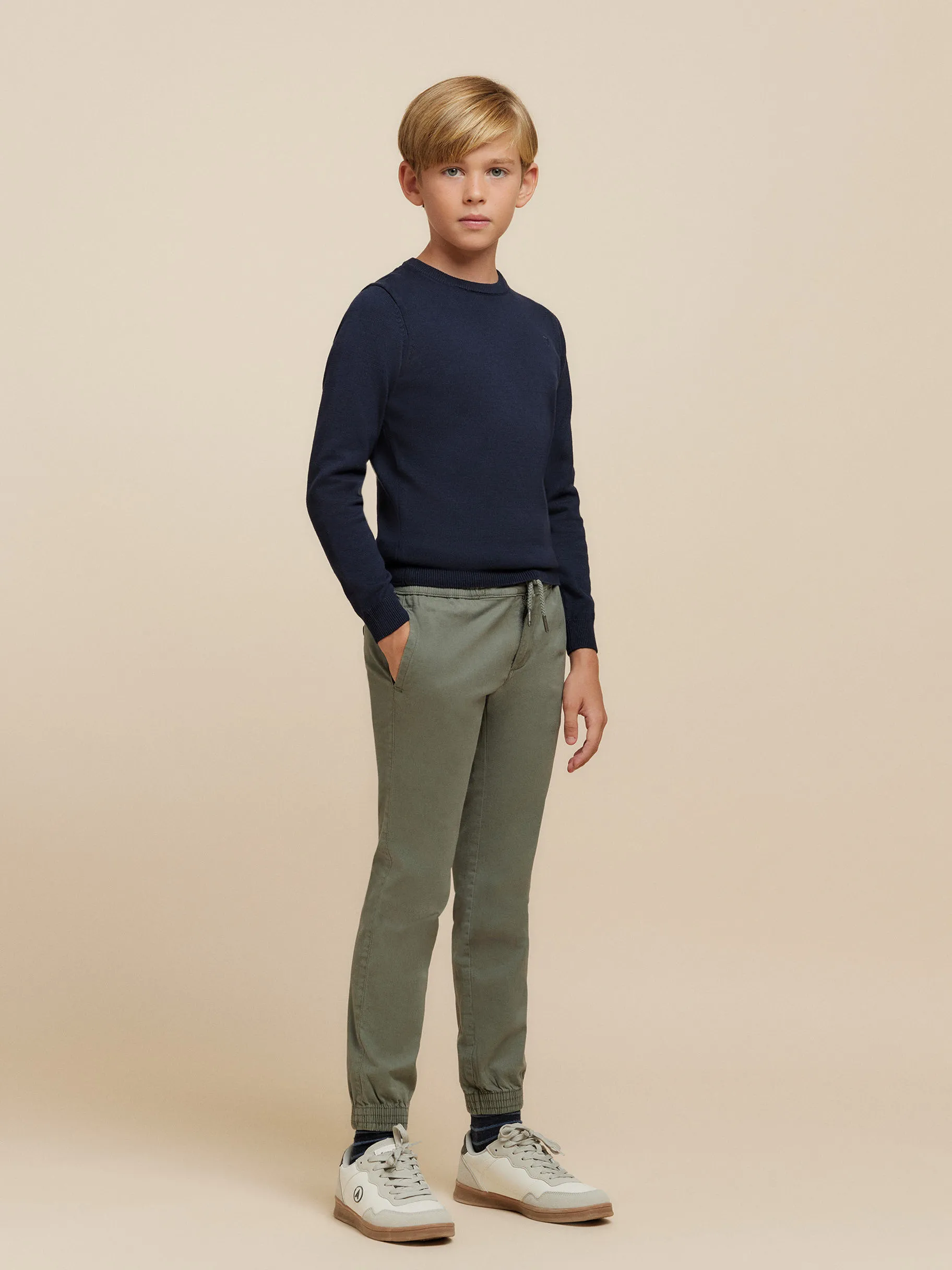 New Alvaro Moreno JERSEY ROUND NECK KIDS Azul
