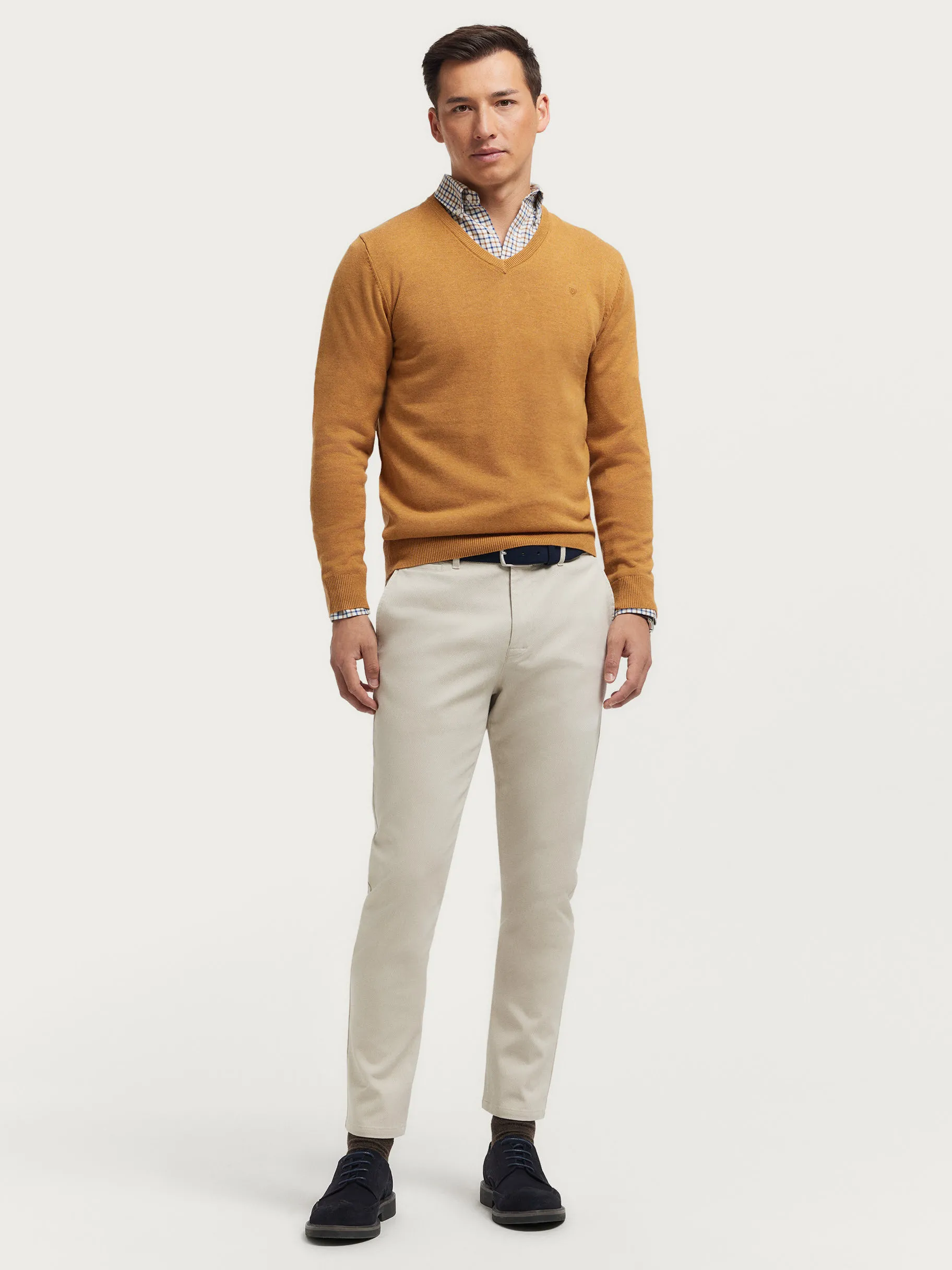 Cheap Alvaro Moreno JERSEY V-NECK TRENDY Mostaza