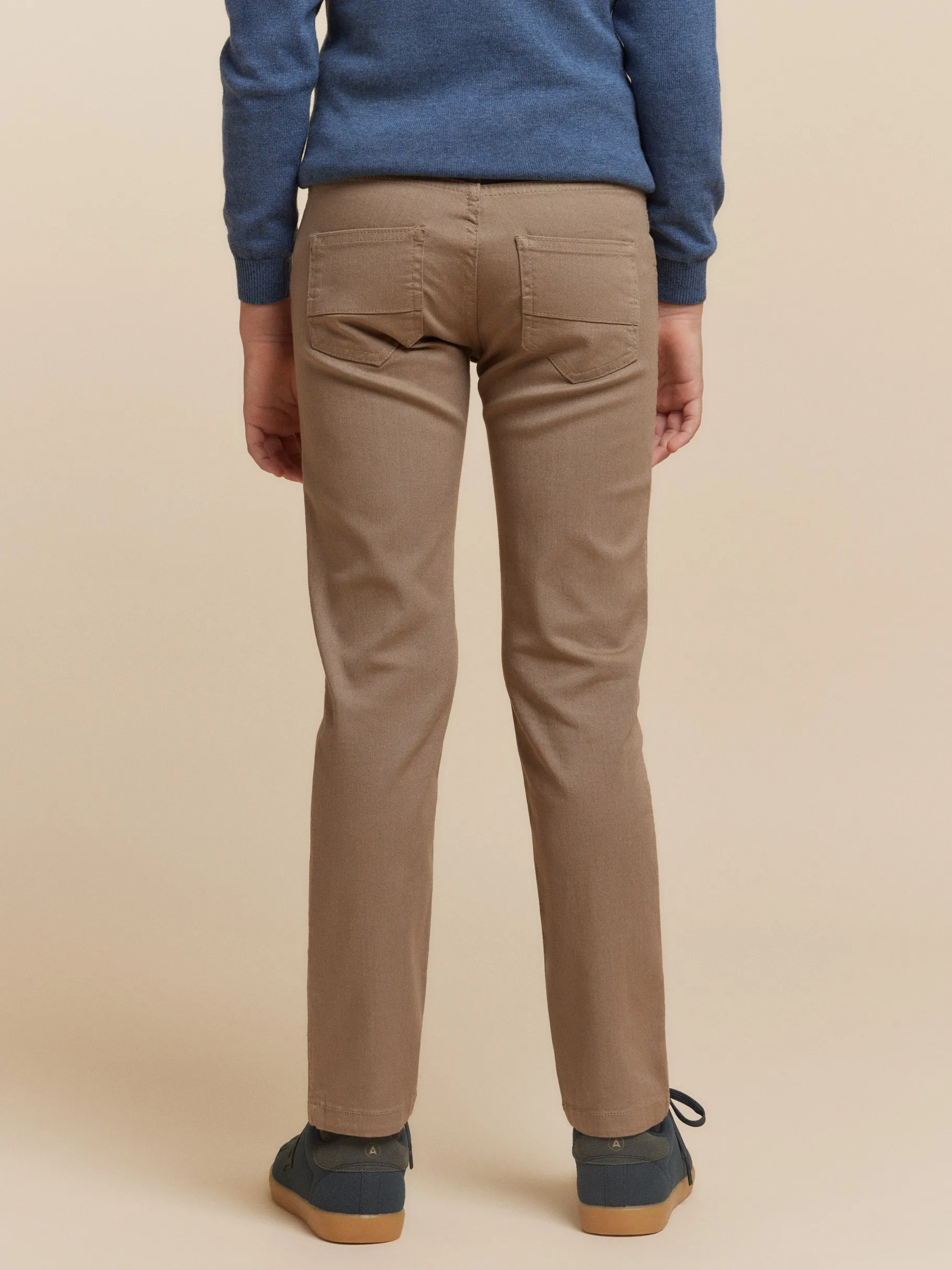 pantalon__pockets_kids_camel_2.webp Discount Alvaro Moreno PANTALON 5 POCKETS KIDS Camel