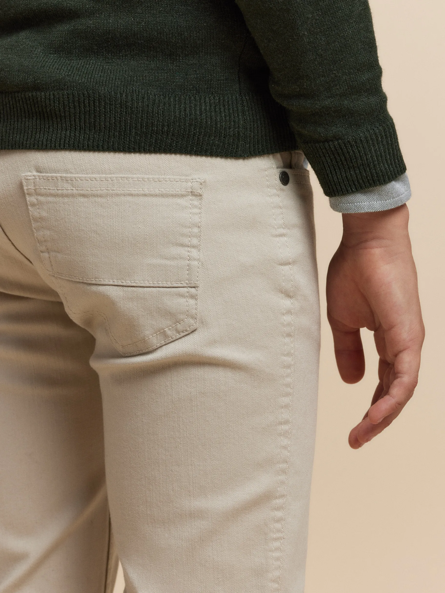 pantalon__pockets_kids_crudo_4.webp Discount Alvaro Moreno PANTALON 5 POCKETS KIDS Crudo
