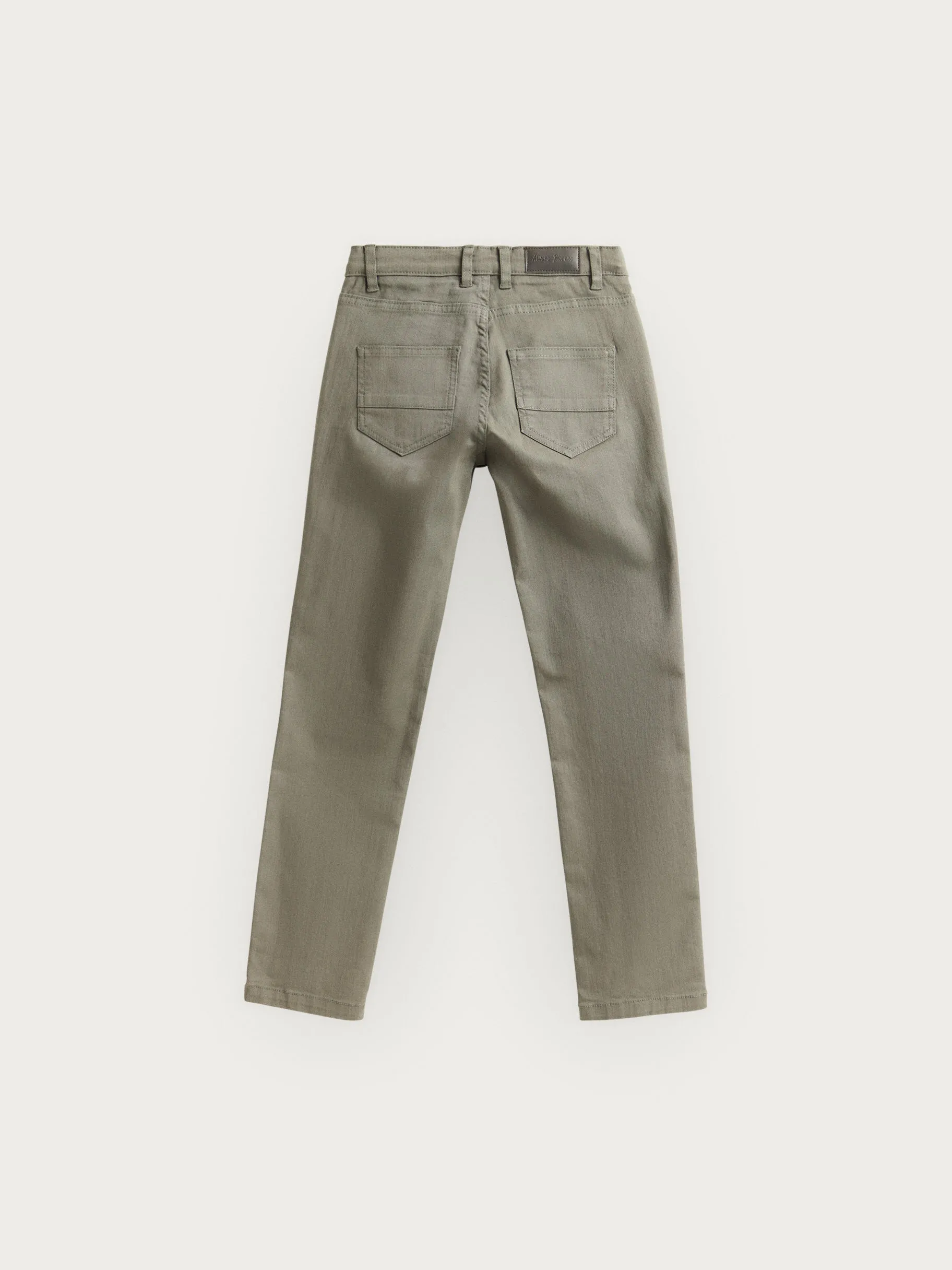 pantalon__pockets_kids_verde_2.webp Shop Alvaro Moreno PANTALON 5 POCKETS KIDS Verde