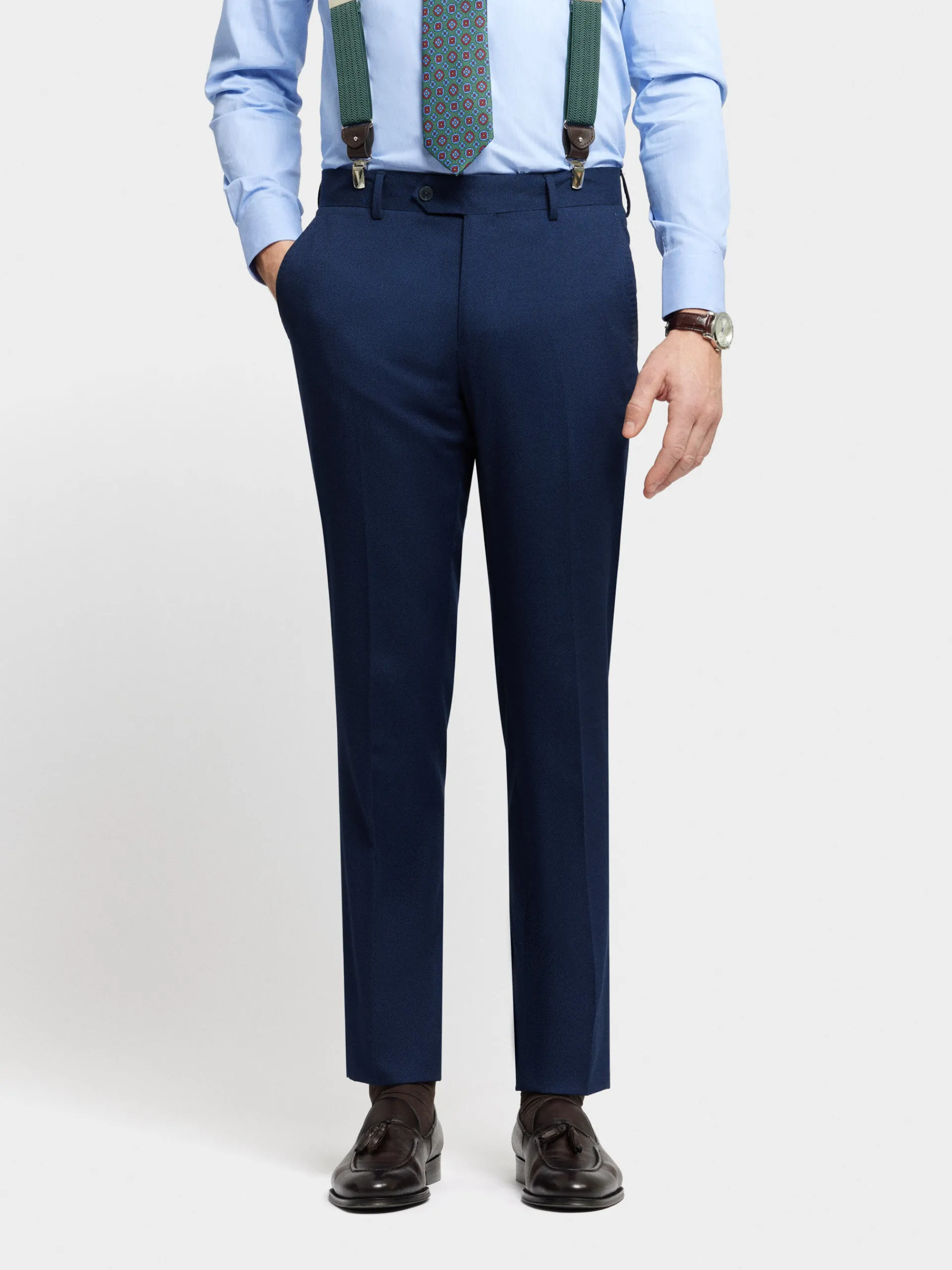 Best Alvaro Moreno PANTALON BIRDEYE Azul Marino