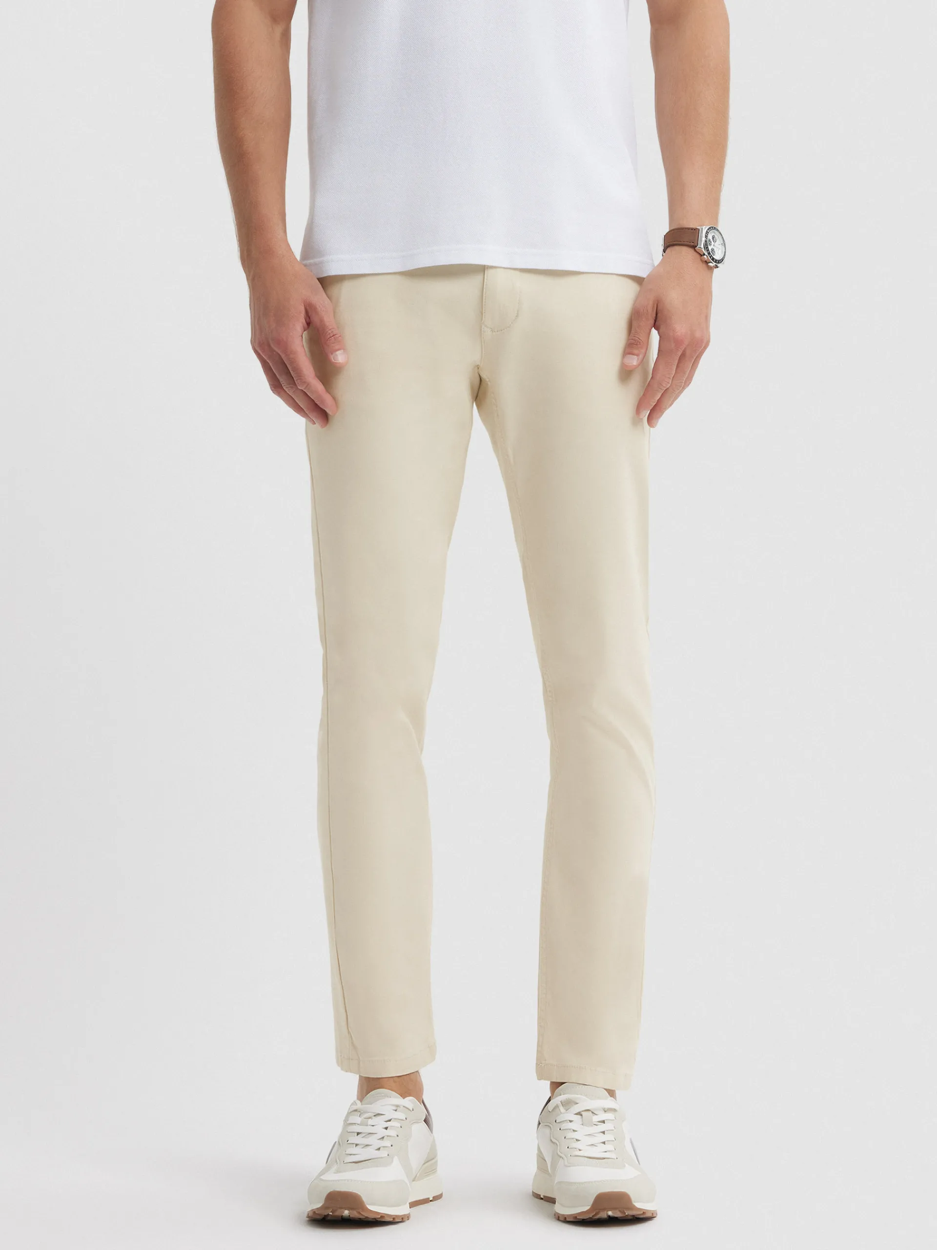 Cheap Alvaro Moreno PANTALON CHINO COMFORT Crudo