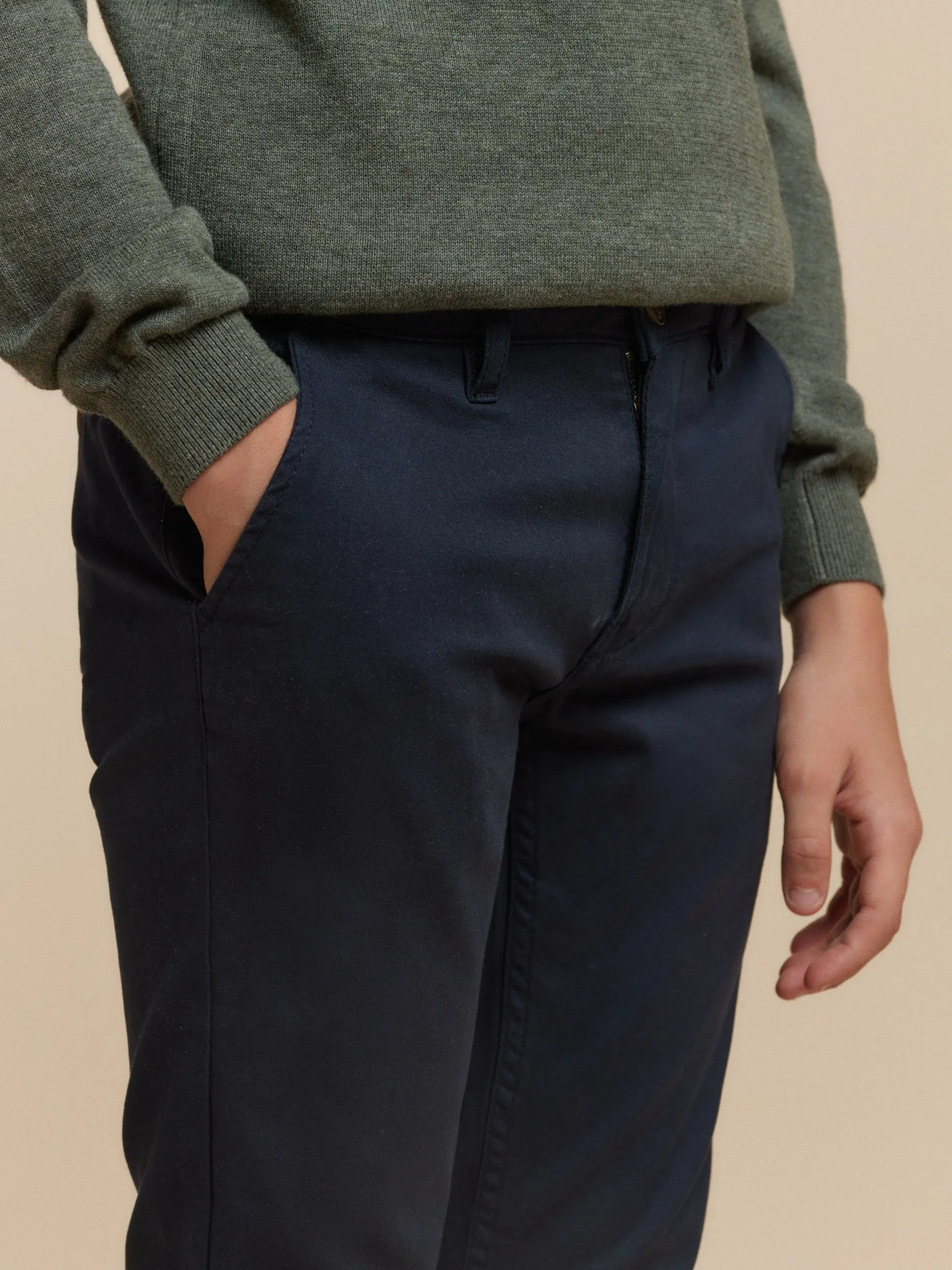 Flash Sale Alvaro Moreno PANTALON CHINO KIDS Azul Marino