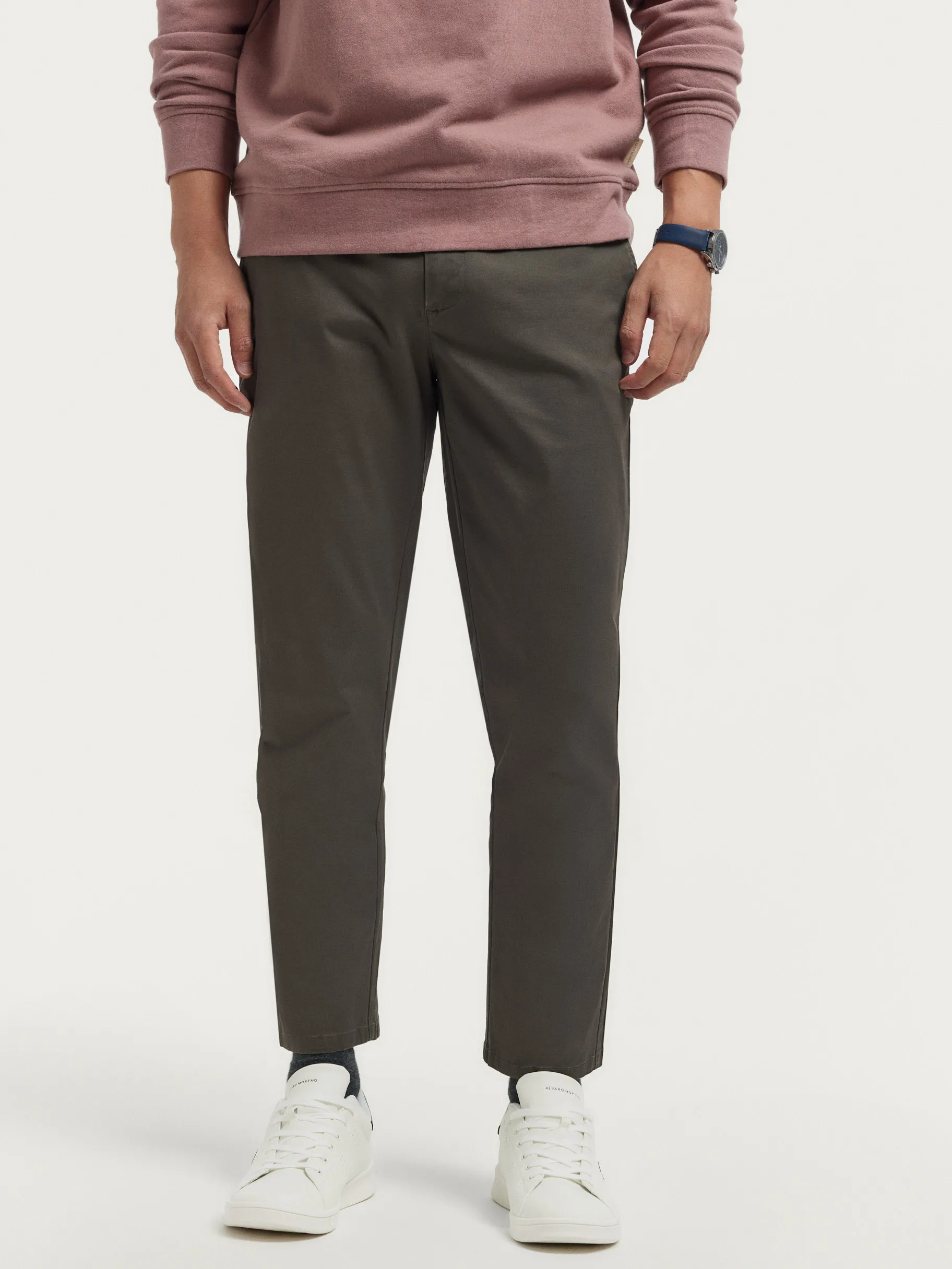 Discount Alvaro Moreno PANTALON DAWSON Verde