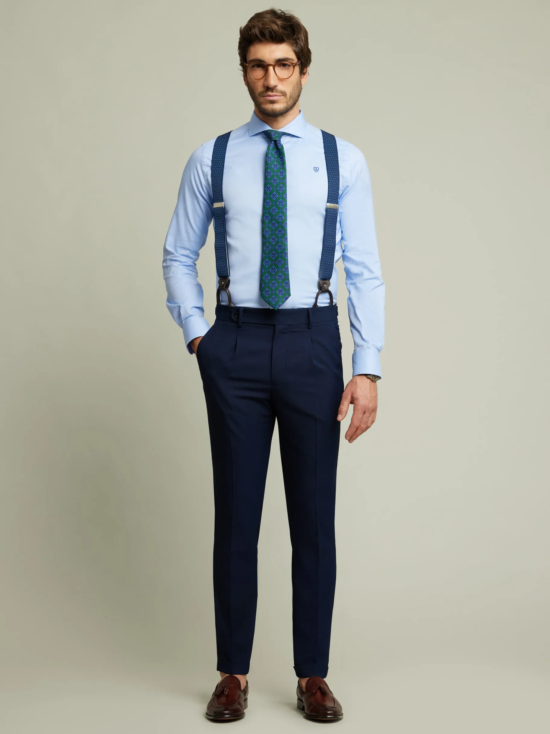 Outlet Alvaro Moreno PANTALON INFLUENCER Azul Marino