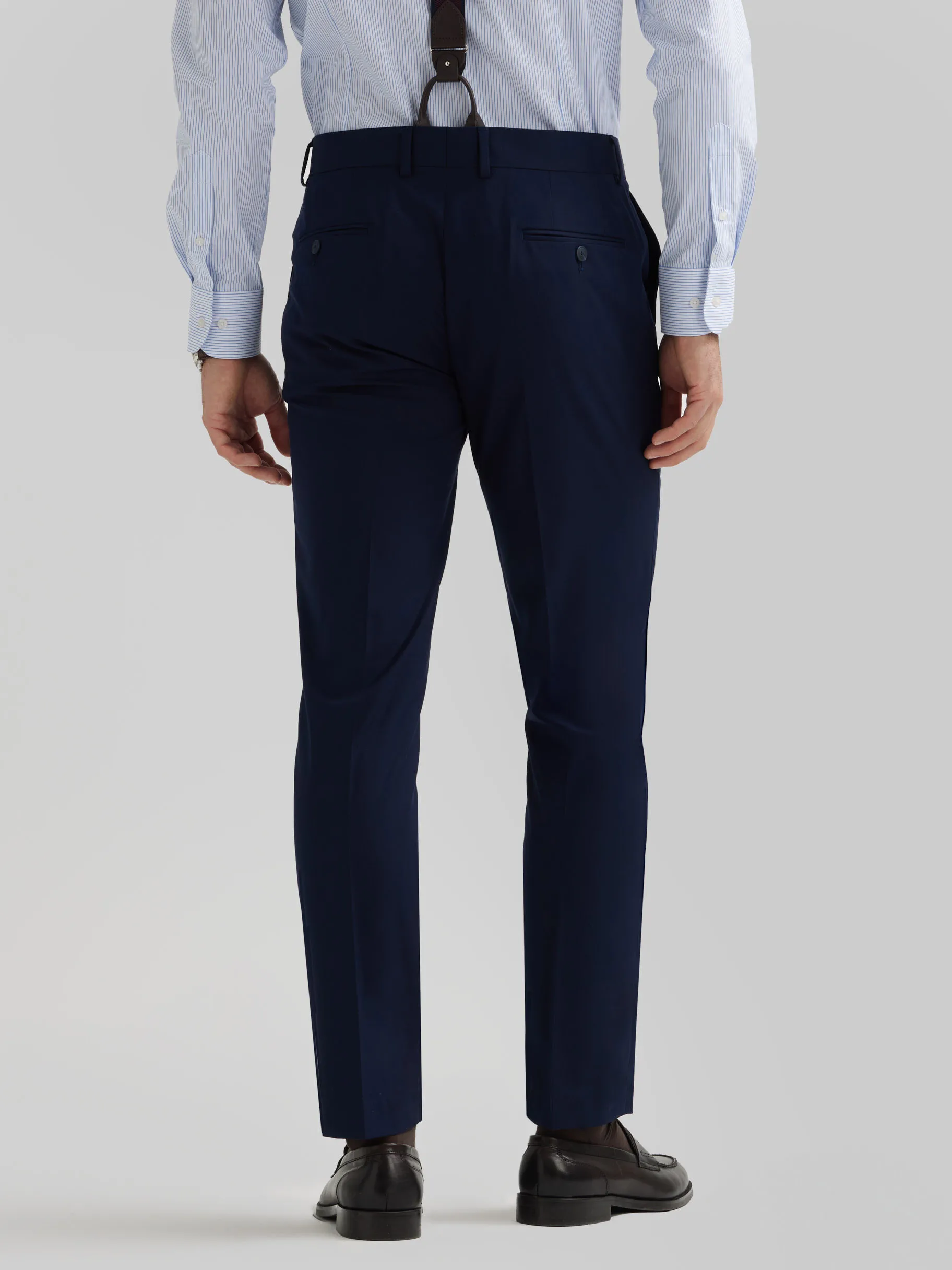 Best Sale Alvaro Moreno PANTALON PLAIN SLIM Azul